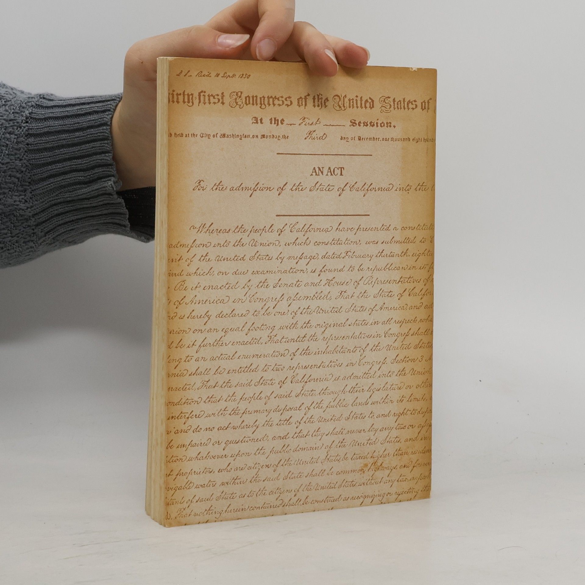 Various authors Constitution of the United States. Constitution of the State of California