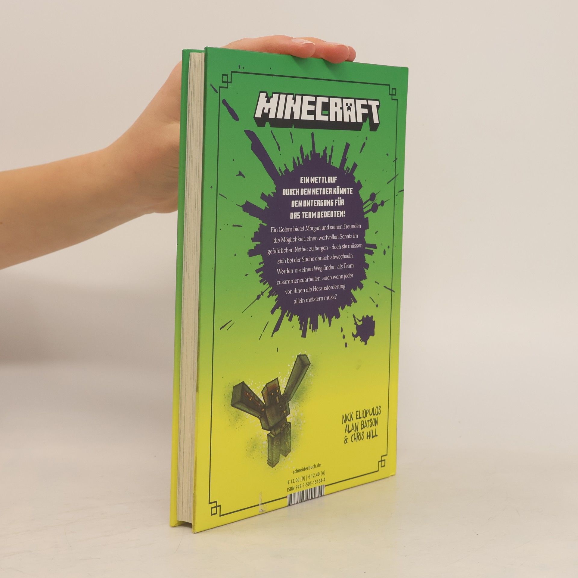 Nick Eliopulos Minecraft Erste Leseabenteuer. Der Golem-Trick