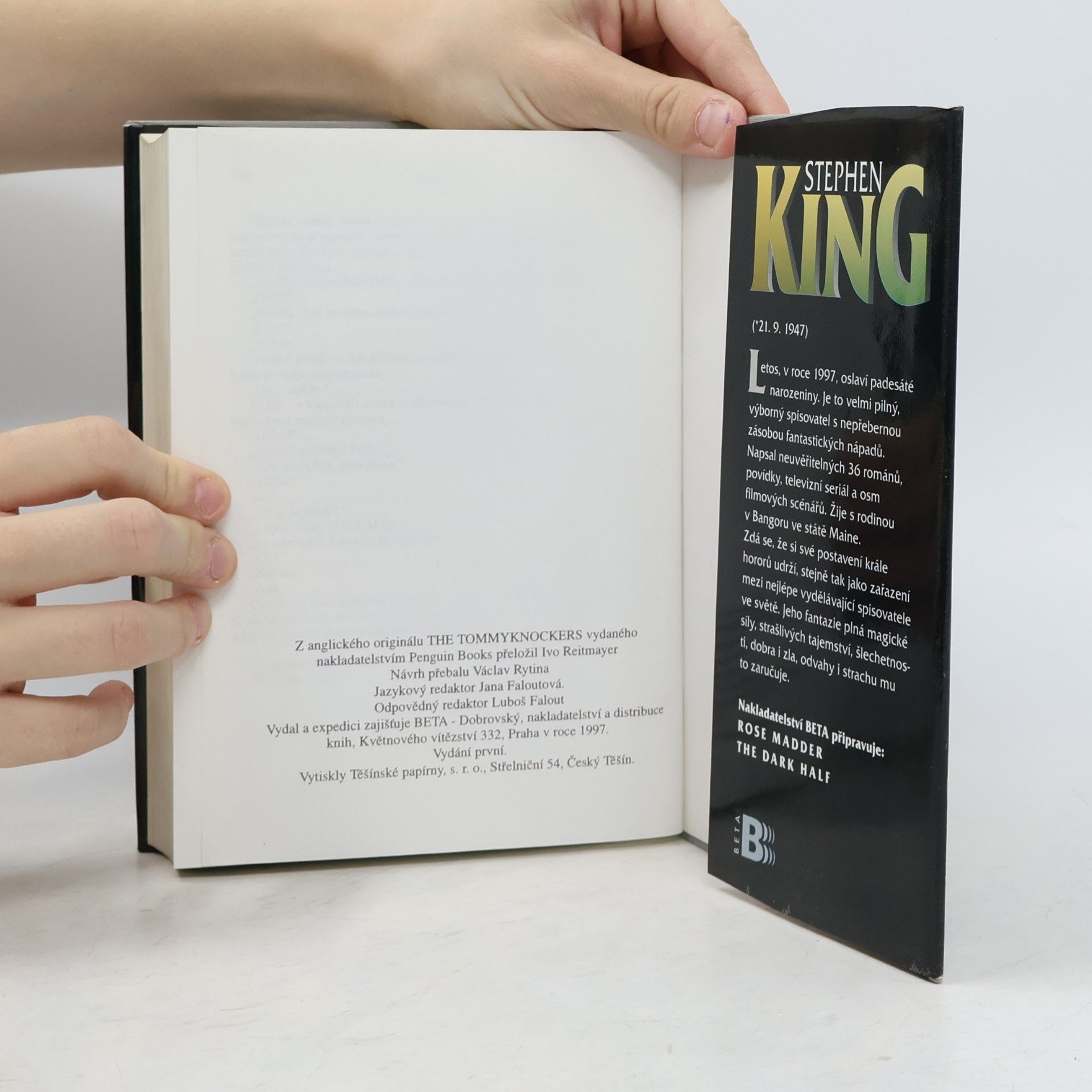 Stephen King Tommy Knockeři