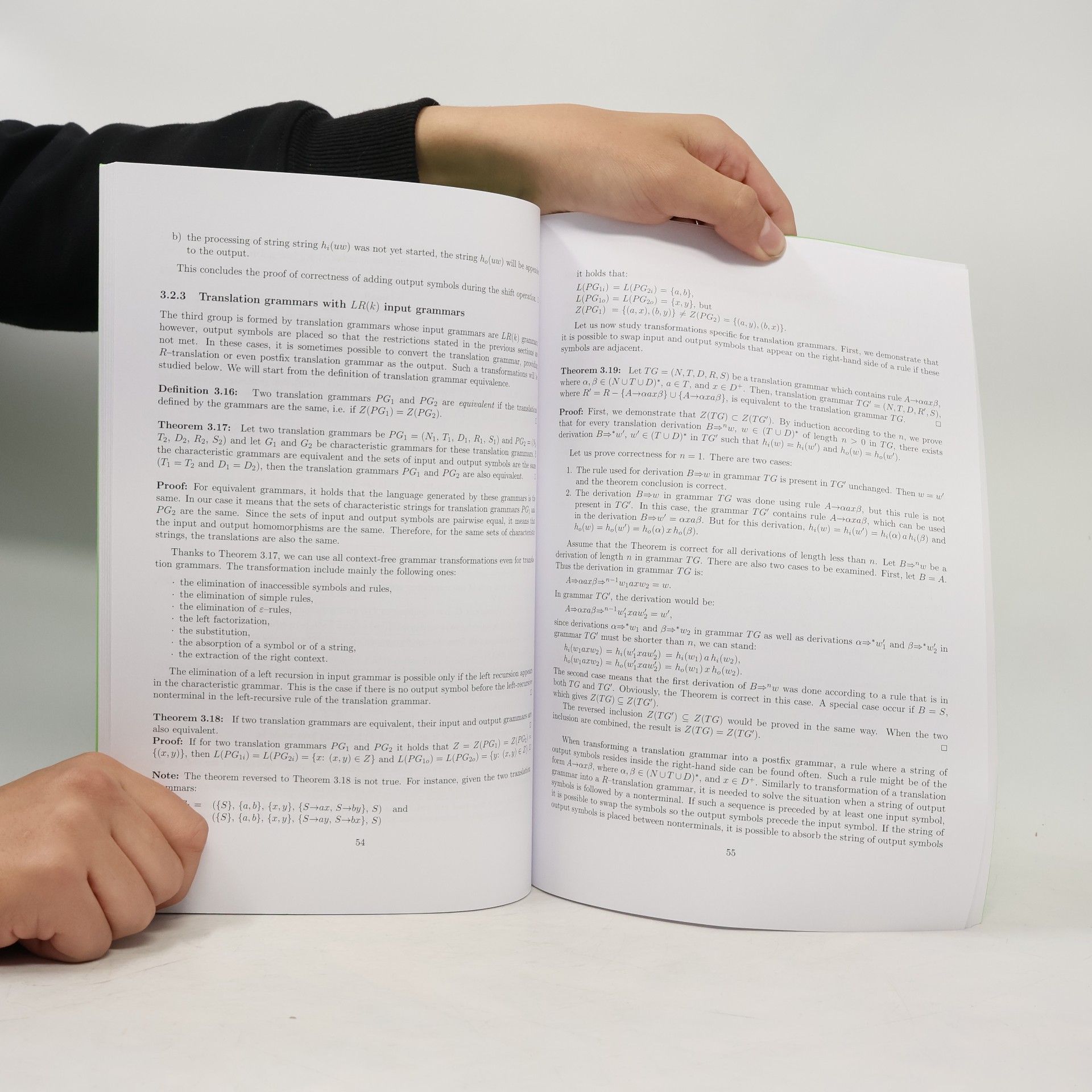 Bořivoj Melichar Parsing and Translation