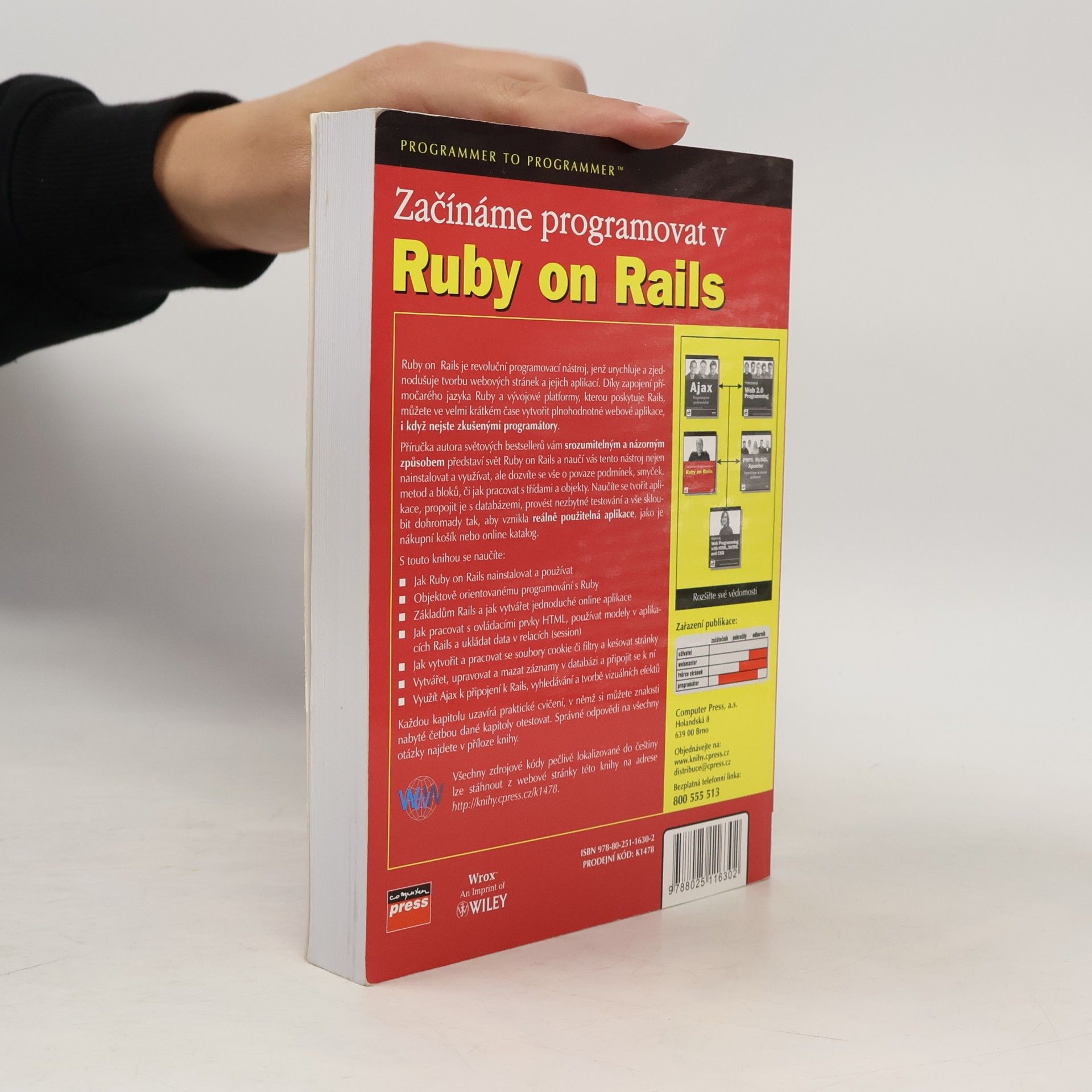 Steven Holzner Začínáme programovat v Ruby on Rails