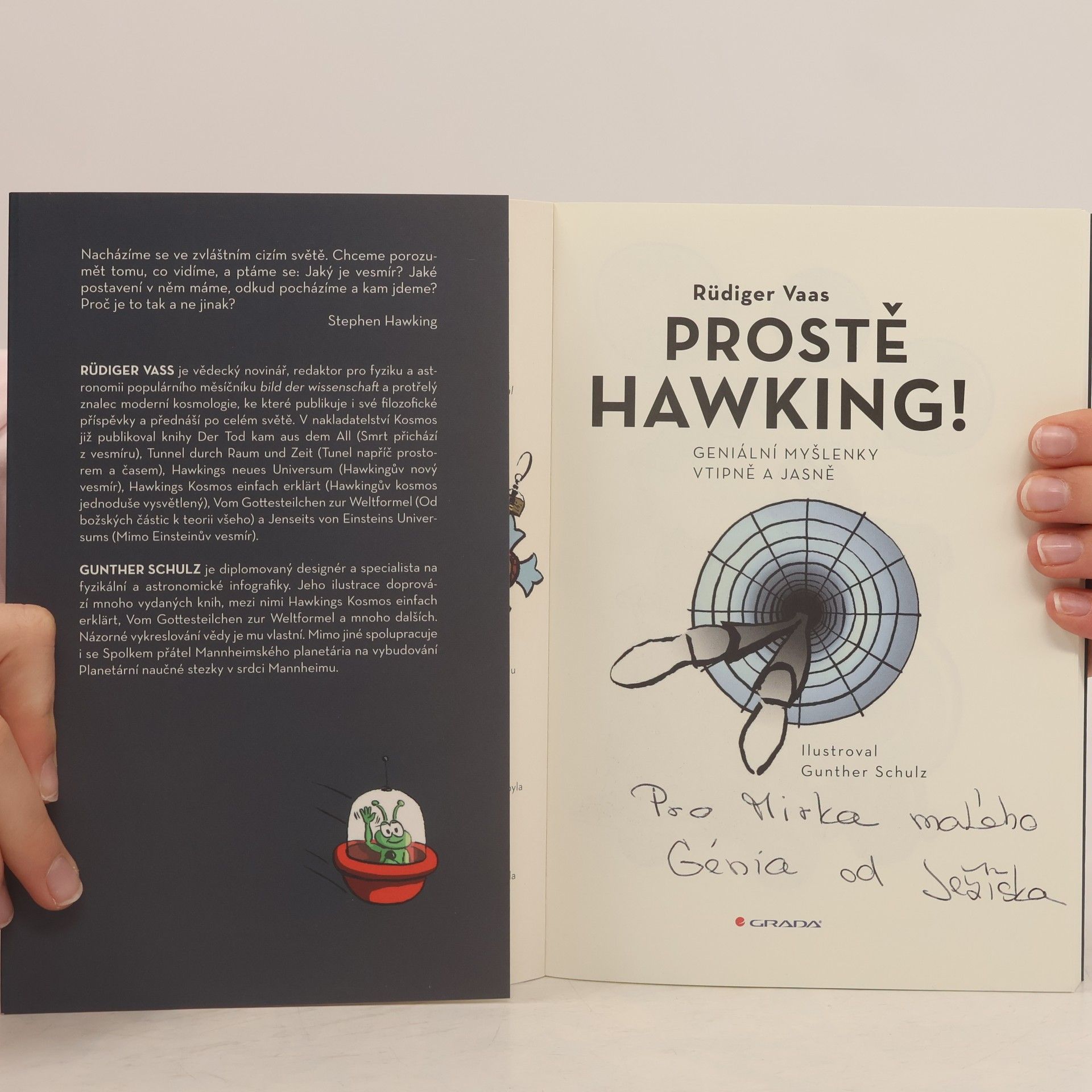 Rüdiger Vaas Prostě Hawking! Geniální myšlenky vtipně a jasně