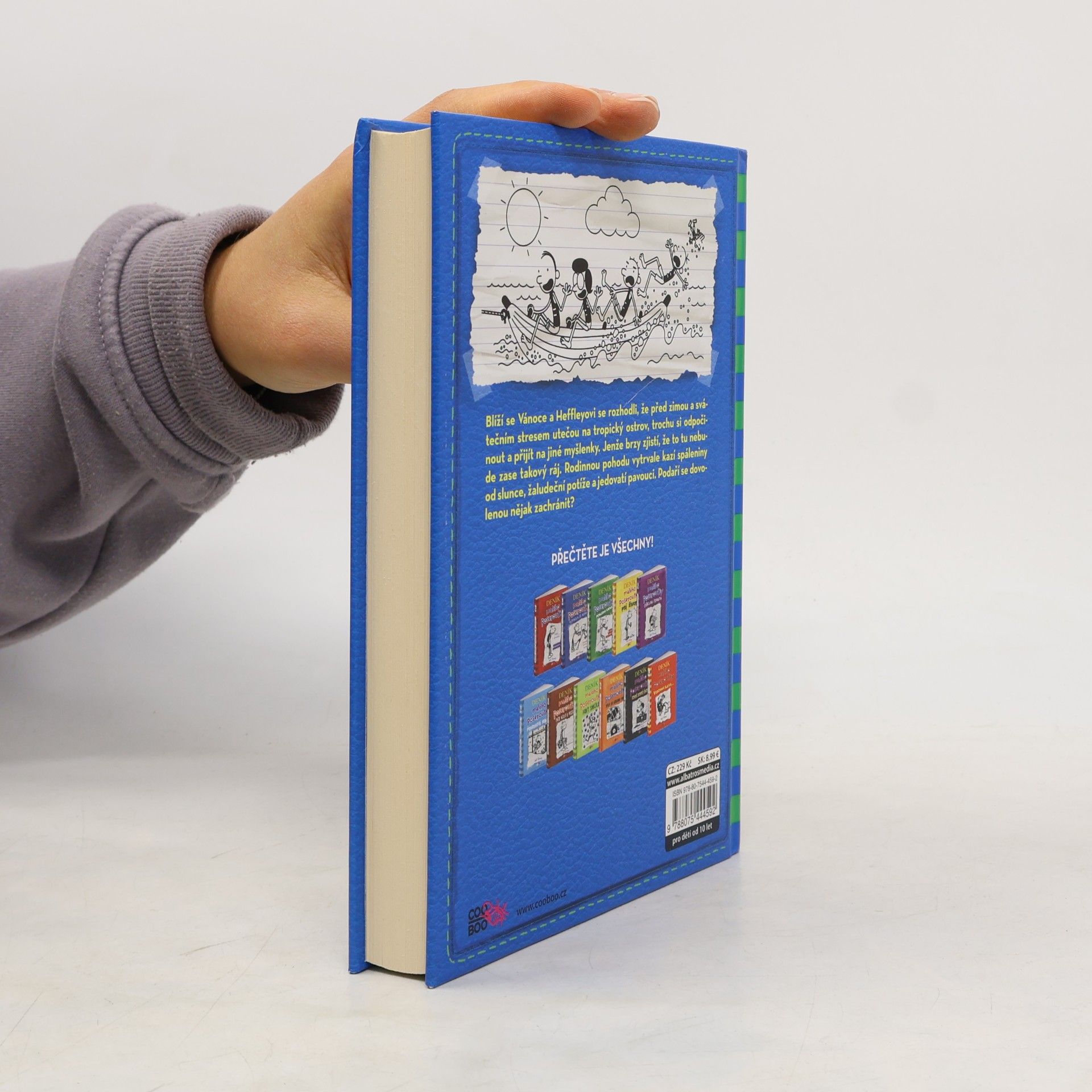 Jeff Kinney Deník malého poseroutky 12. Výprava za teplem