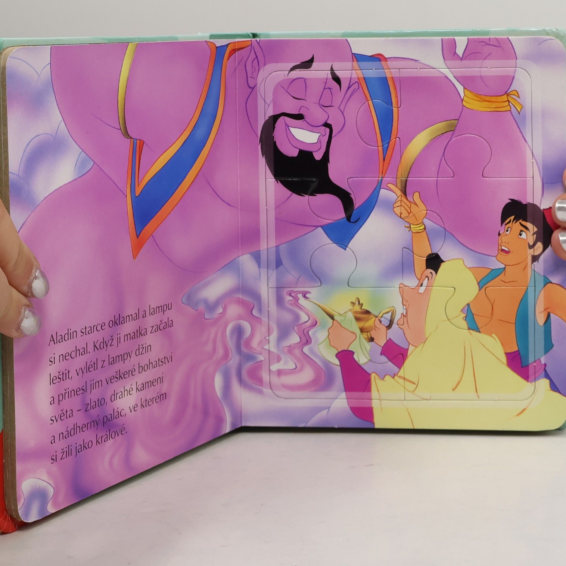 Kolektiv autorů Aladin. pohádka s puzzle.