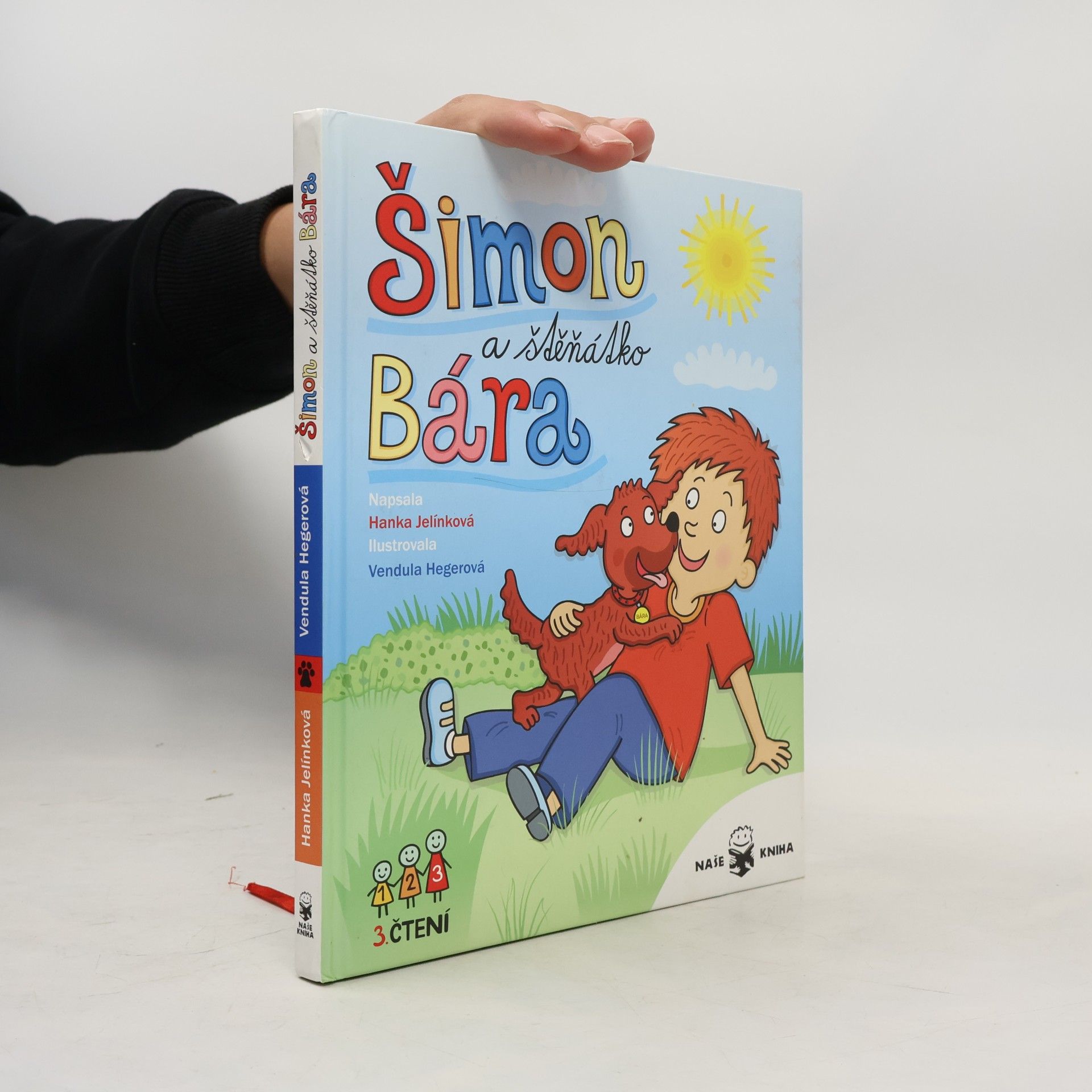 Hanka Jelínková Šimon a štěnátko Bára