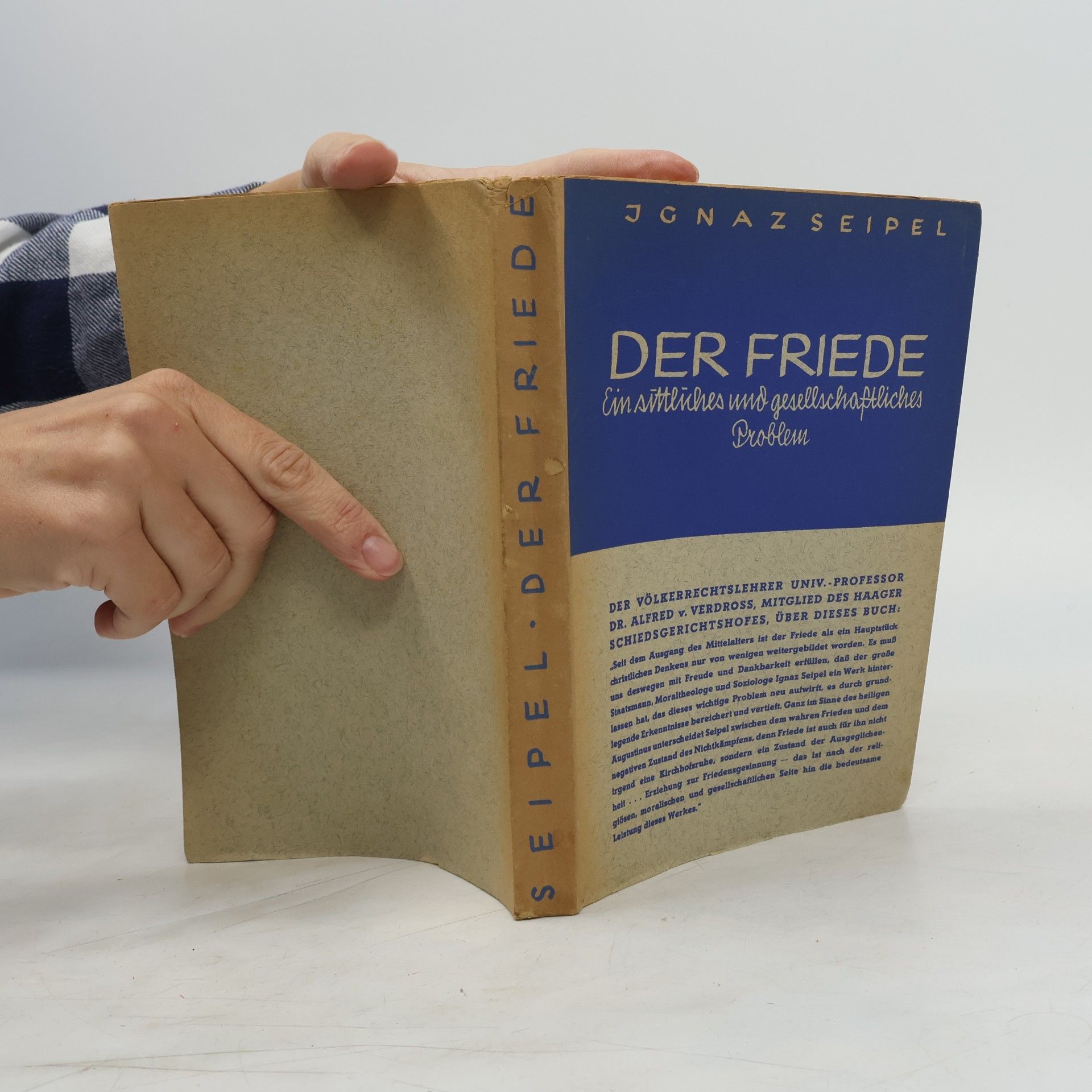 Ignaz Seipel DER FRIEDE