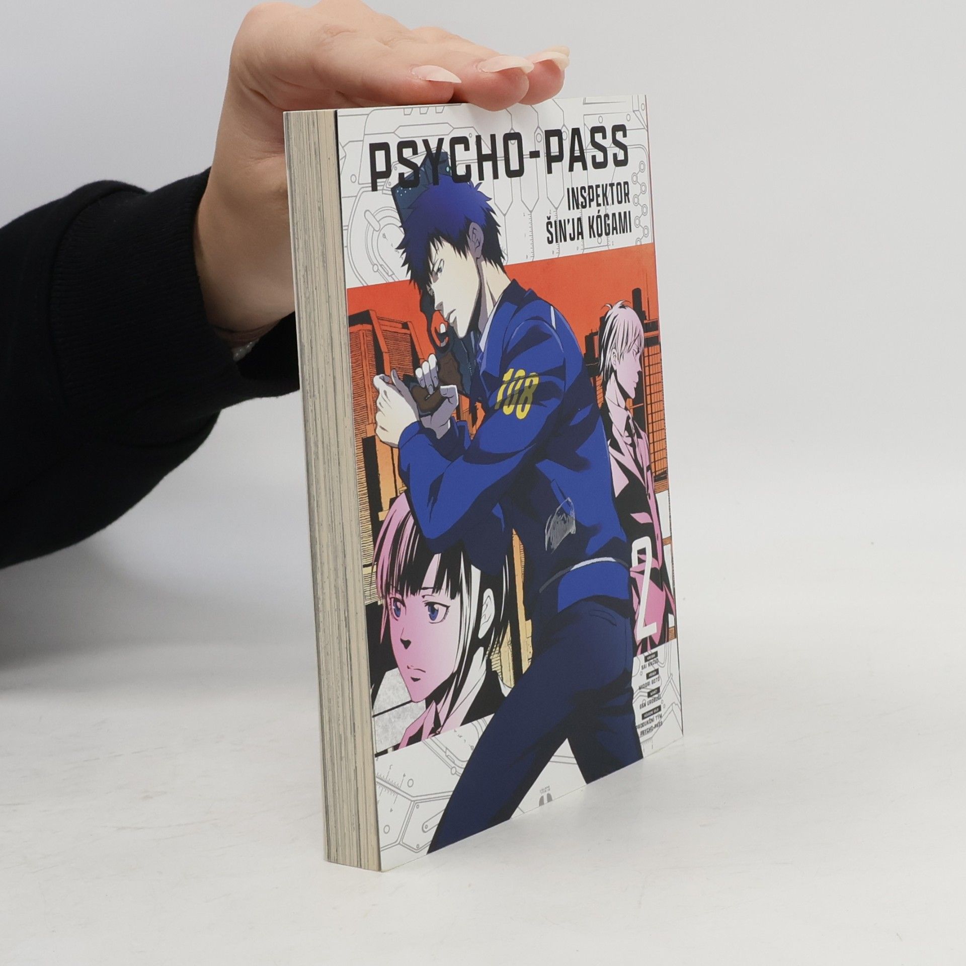 Natsuo Sai Psycho-pass. Inspektor Šin'ja Kógami. 2