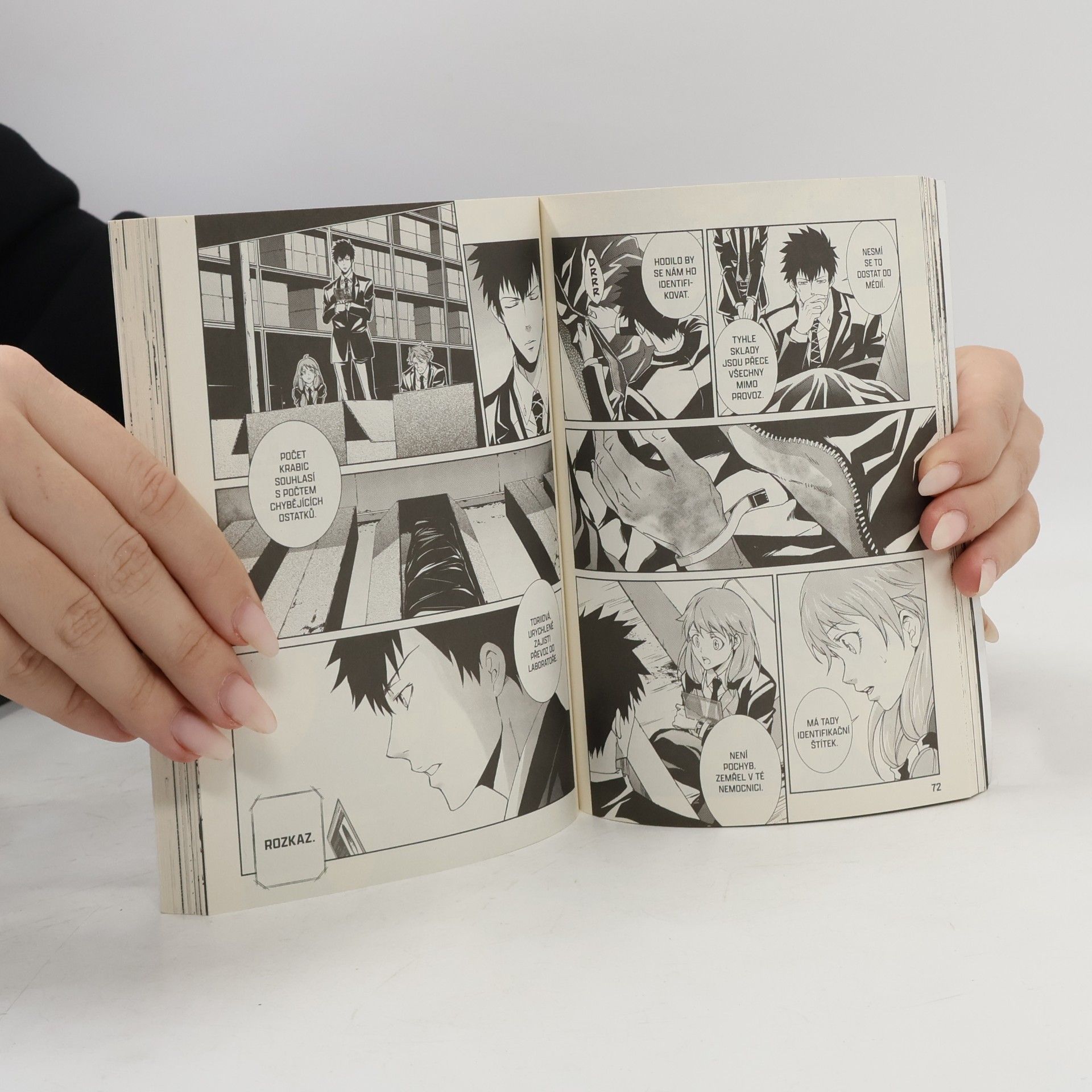 Natsuo Sai Psycho-pass 1. Inspektor Šin'ja Kógami