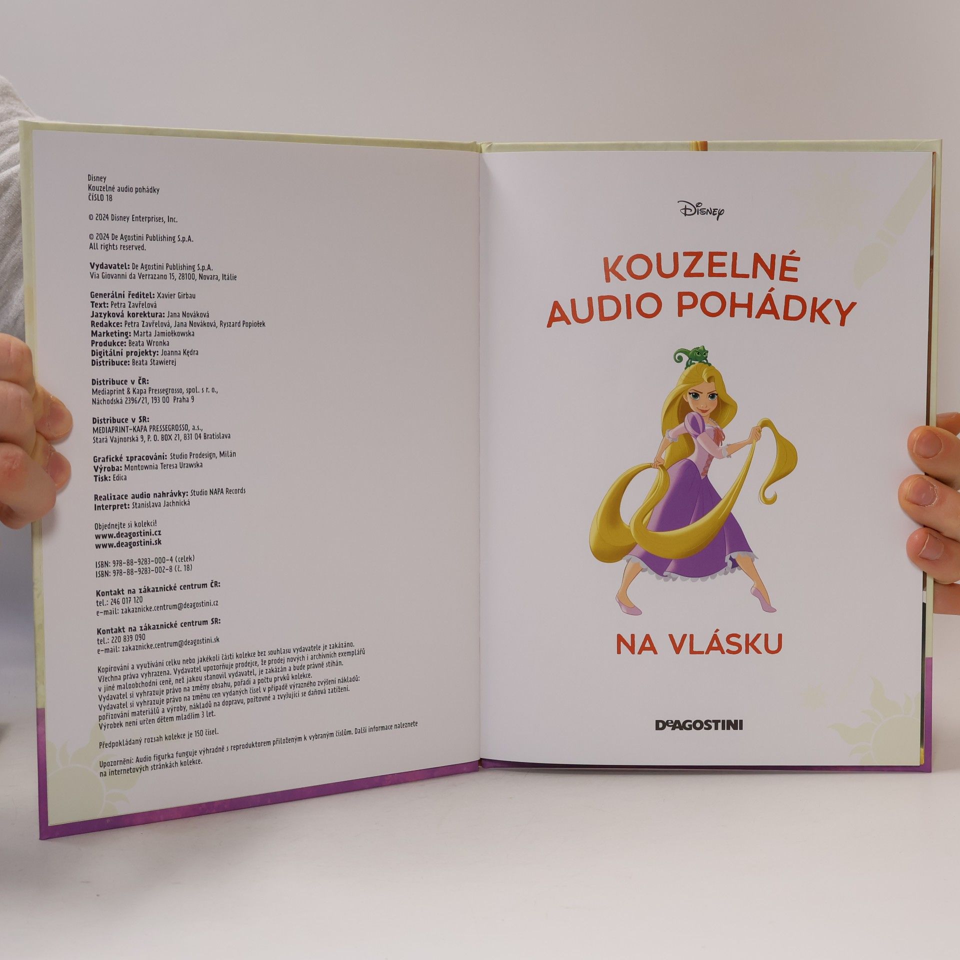 Petra Zavřelová Kouzelné audio pohádky 18. Na vlásku