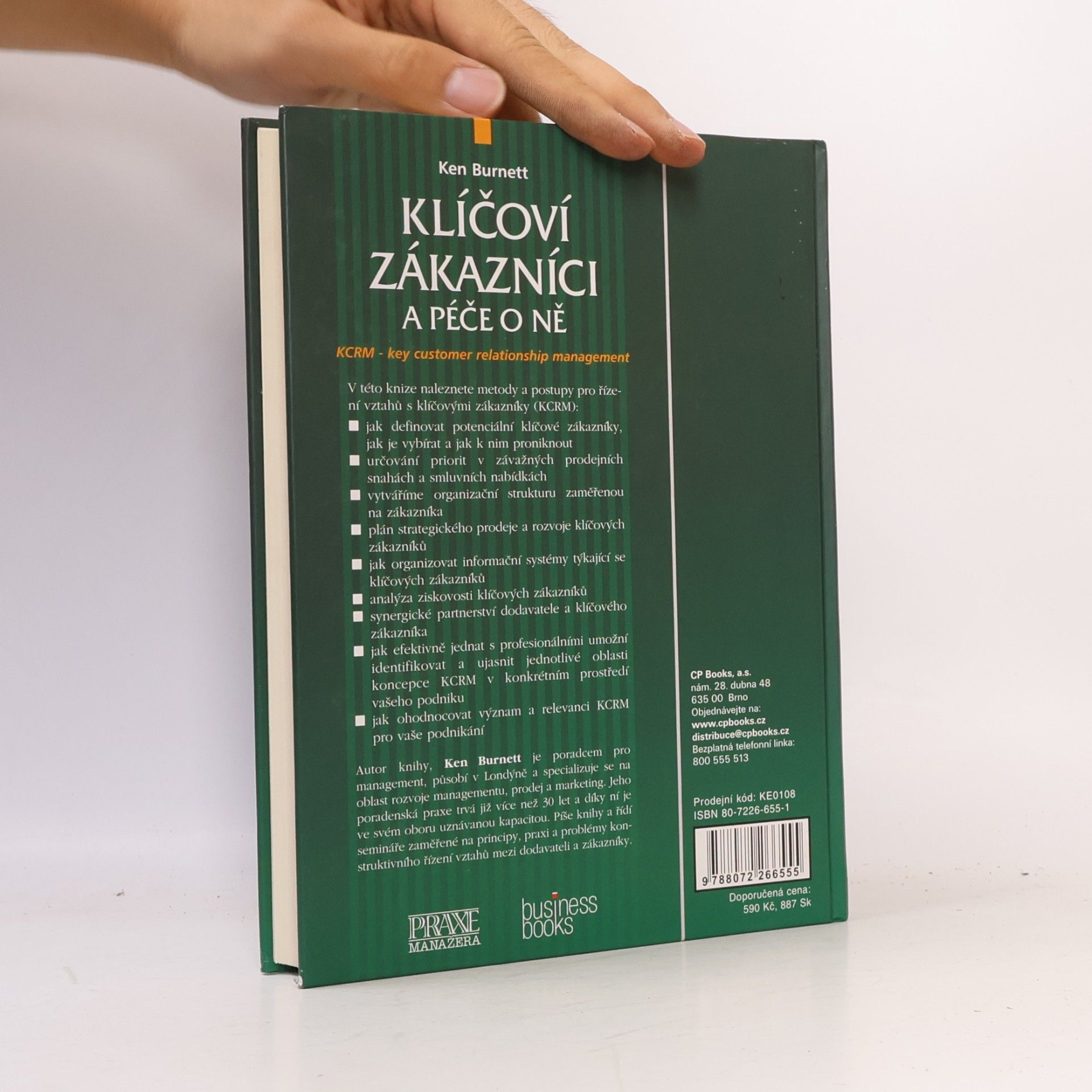Ken Burnett Klíčoví zákazníci a péče o ně