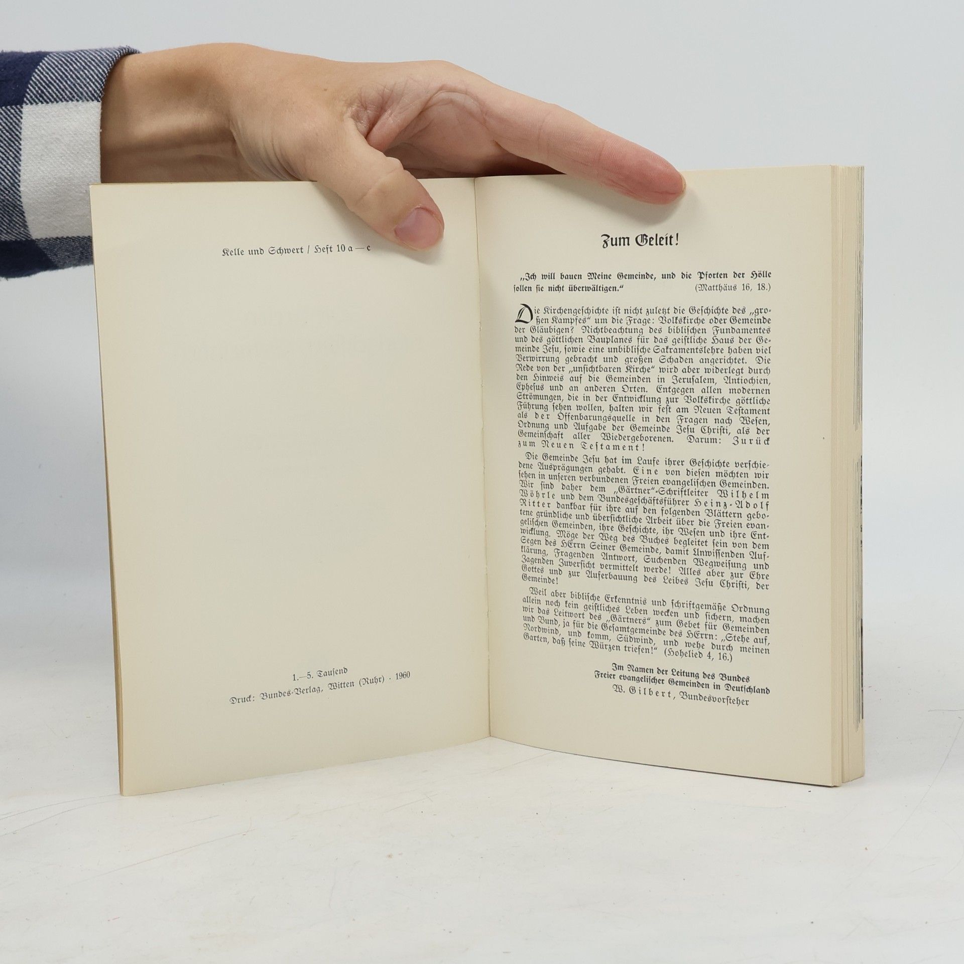 Wilhelm Wöhrle Die Freien evangelischen Gemeinden