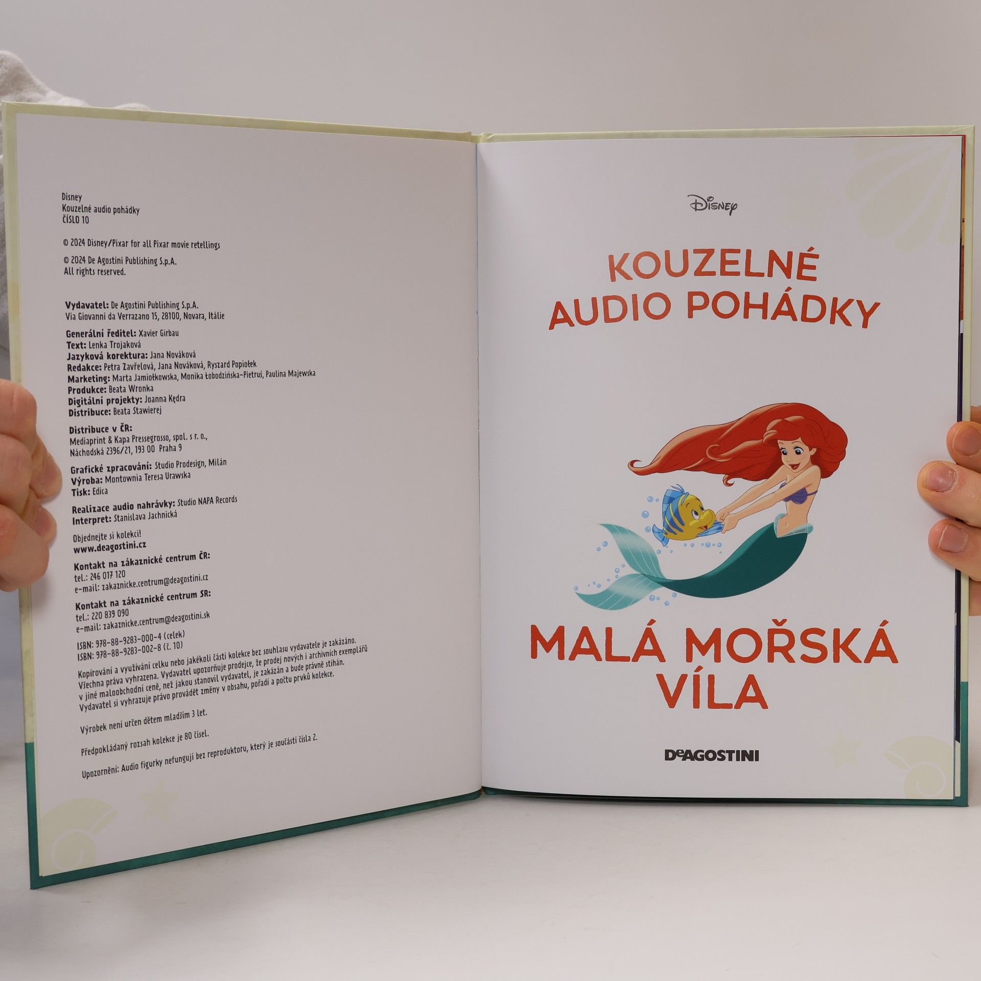 Lenka Trojaková Kouzelné audio pohádky 10 Malá mořská víla