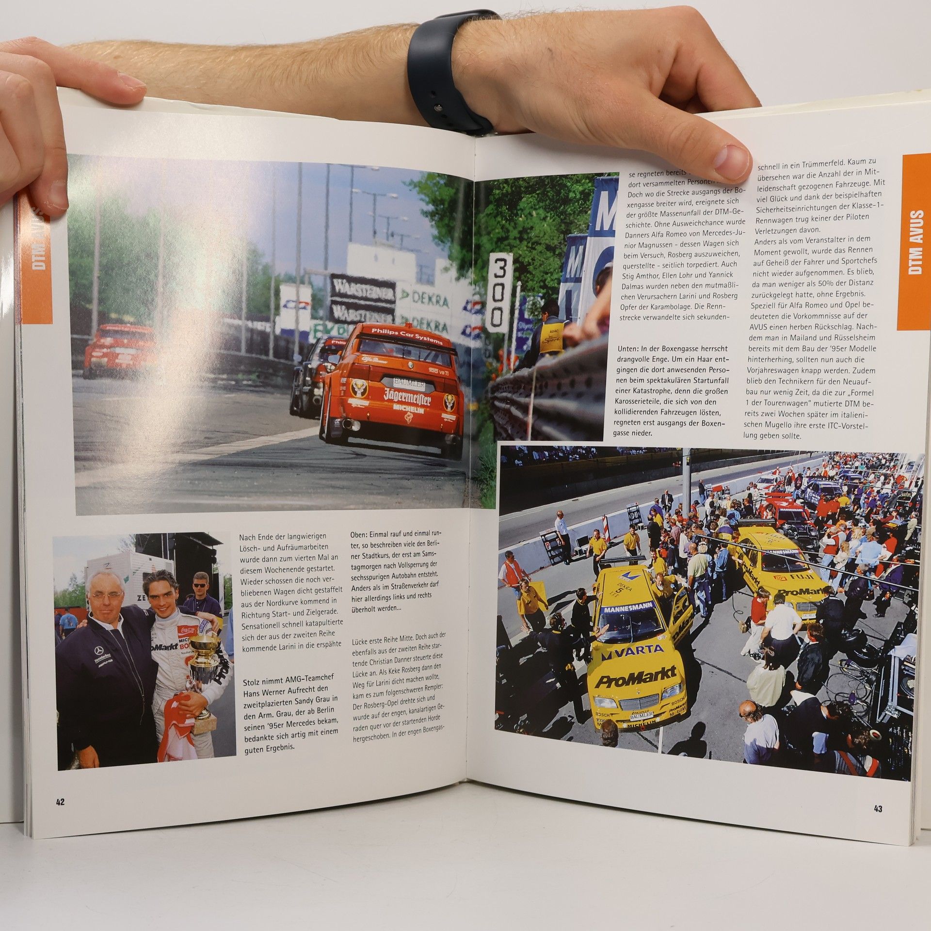 Jörg Walz Das Offizielle DTM Jahrbuch '95