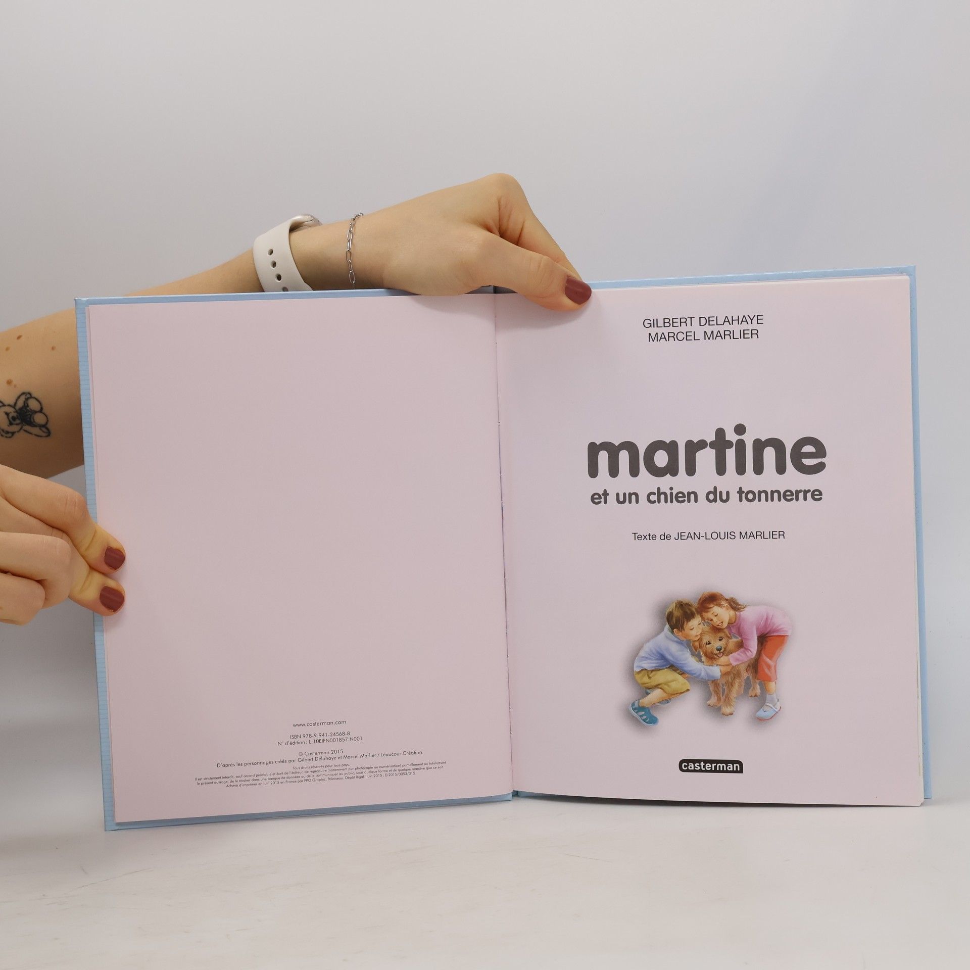 Gilbert Delahaye Martine et un chien du tonnerre - Martine, la surprise