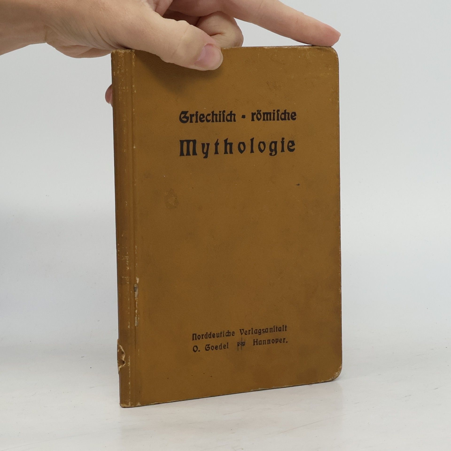 Ad. Hemme Griechisch - römische Mythologie