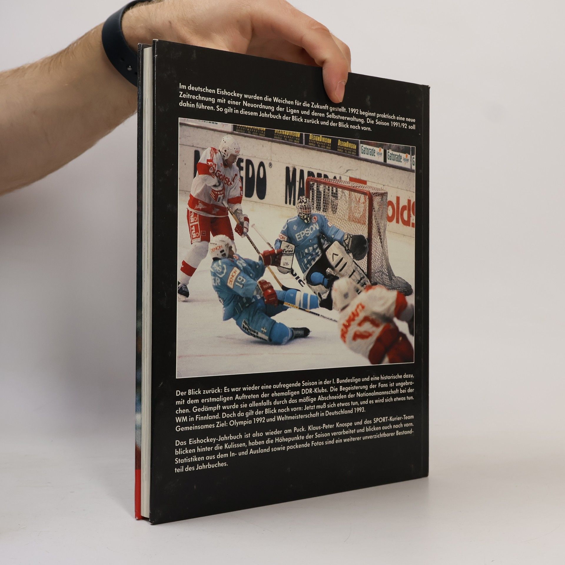 Klaus-Peter Knospe Eishockey-Jahrbuch 91/92