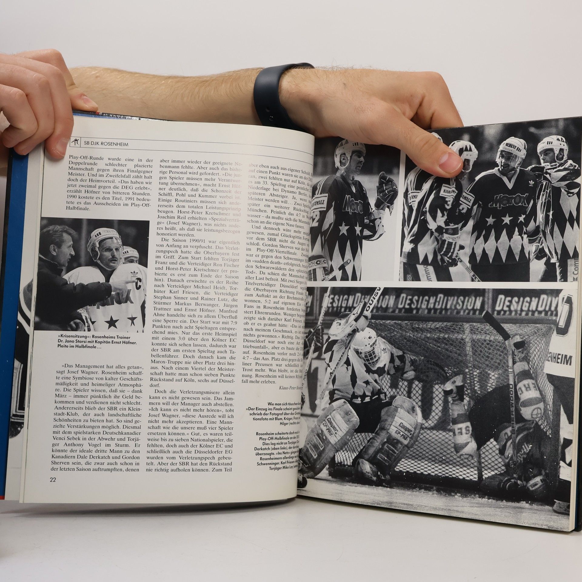 Klaus-Peter Knospe Eishockey-Jahrbuch 91/92