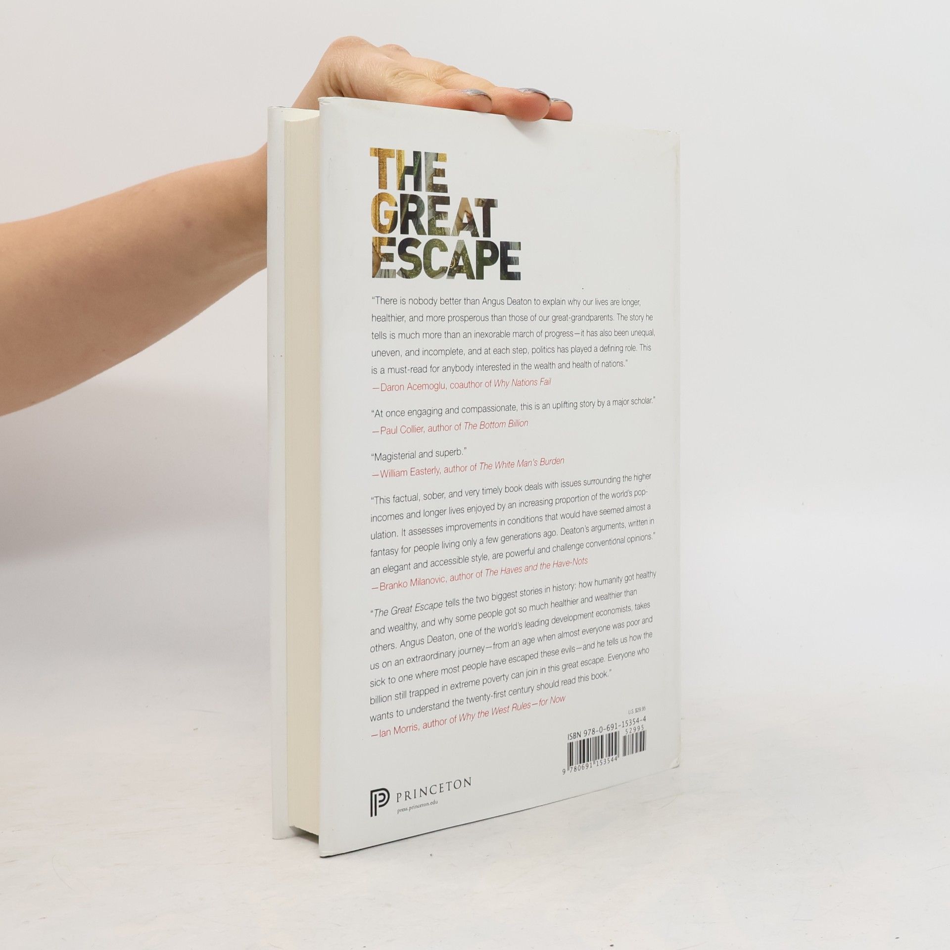 Angus Deaton The great escape health, wealth, and the origins of inequality