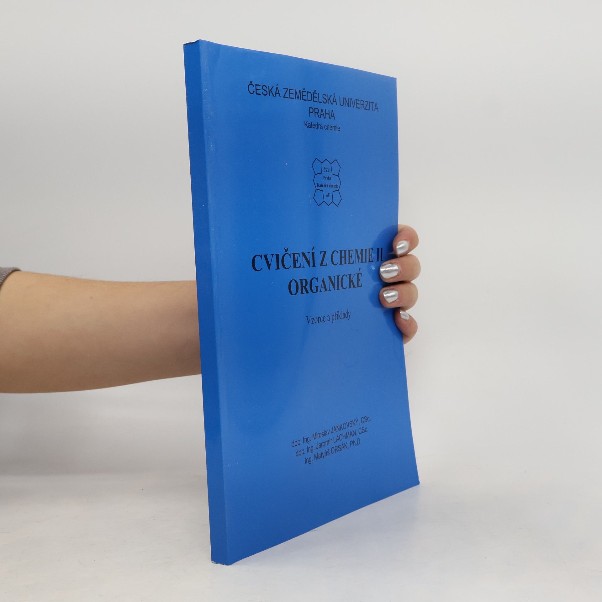 Miroslav Jankovský Cvičení z chemie II organické. Vzorce a příklady