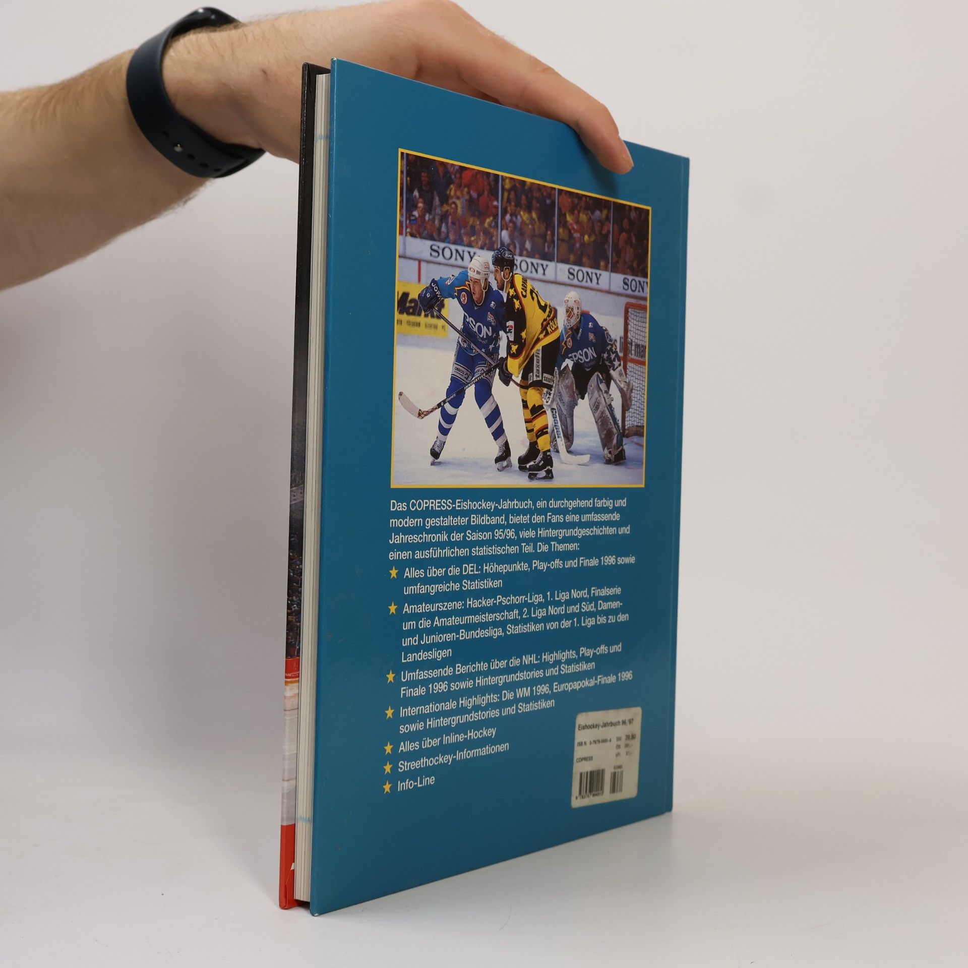 Peter Kränzle Eishockey Jahrbuch 96/97. Offizielles Jahrbuch des Deutschen Eishockey-Bundes