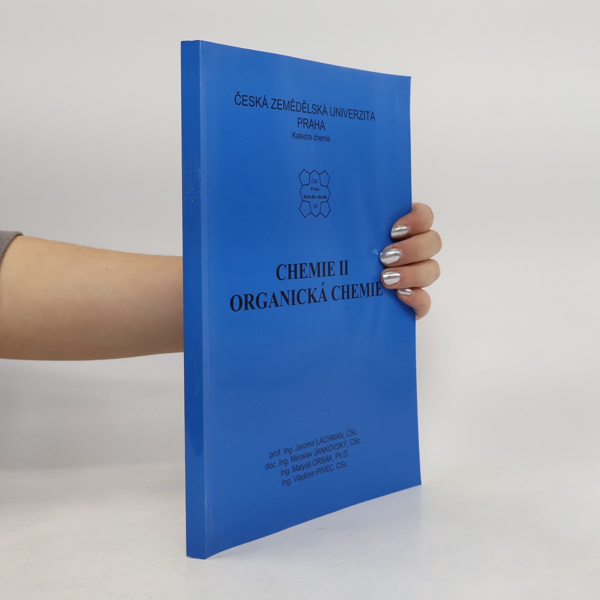 Jaromír Lachman Chemie II. Organická chemie