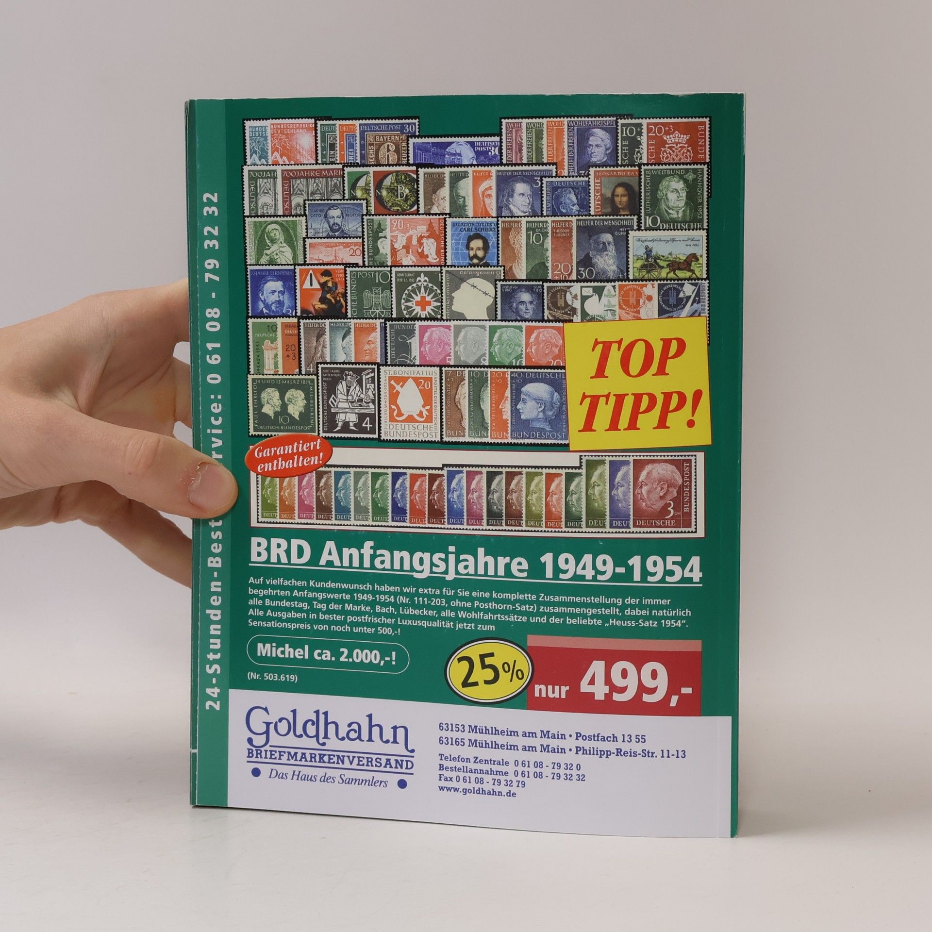 kolektiv Die große Welt der Philatelie: Goldhahn Katalog 2025