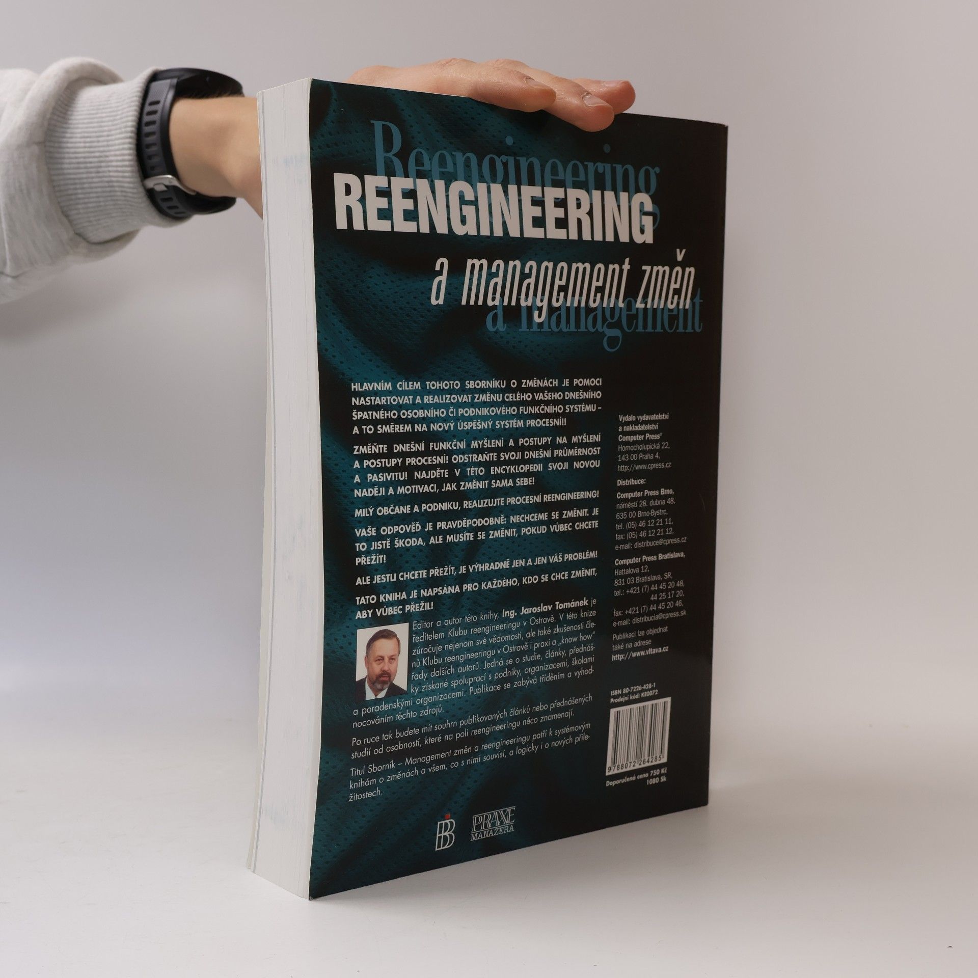 Jaroslav Tománek Reengineering a management změn