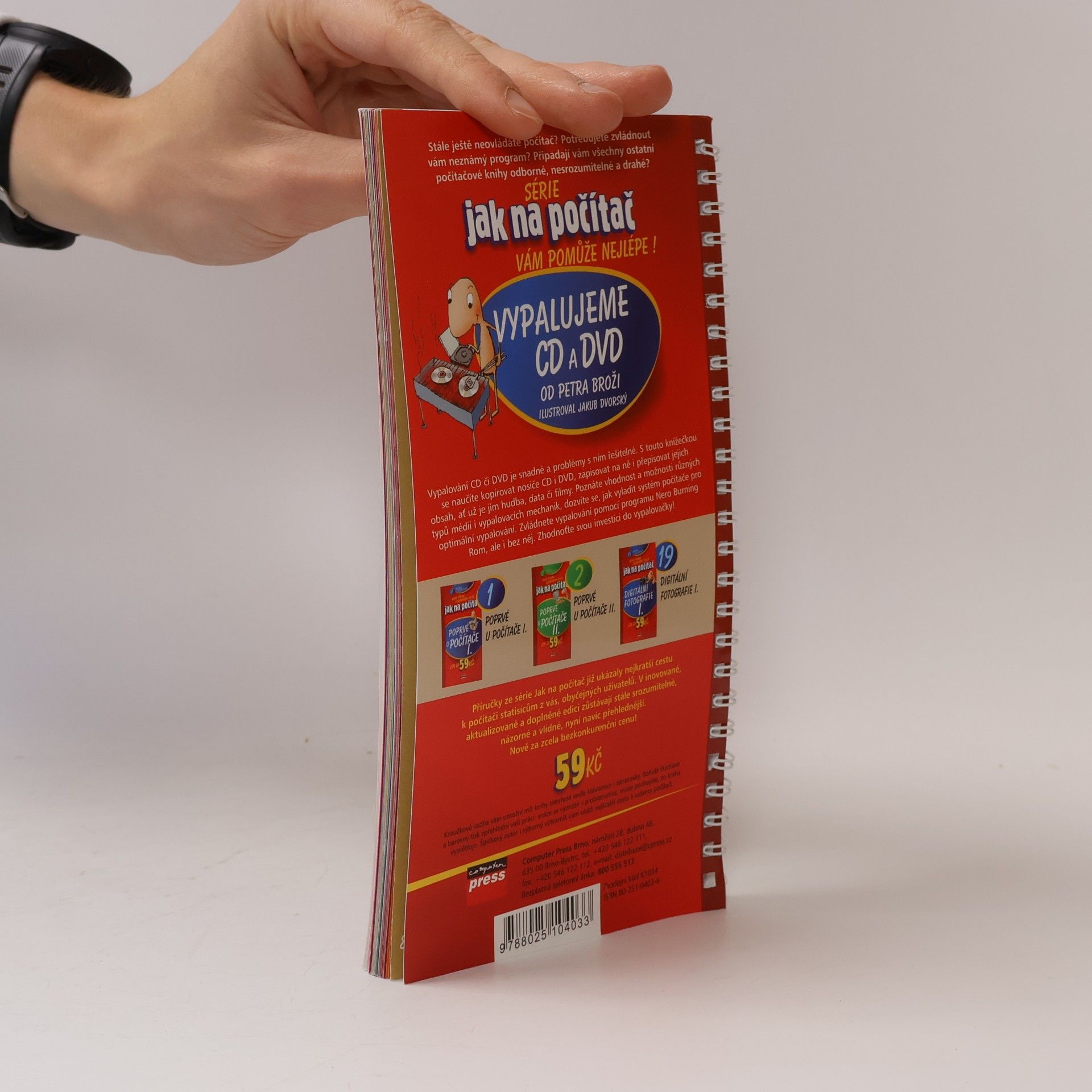 Petr Broža Vypalujeme CD a DVD