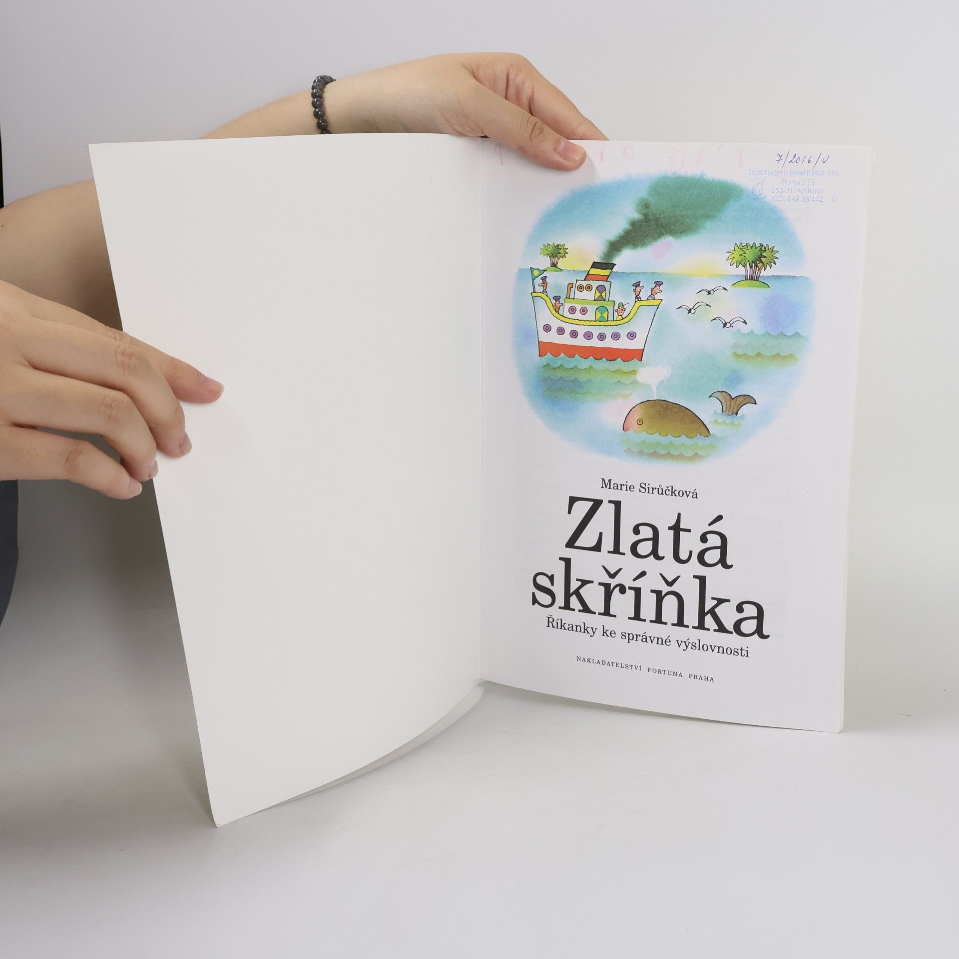 Marie Sirůčková Zlatá skříňka. Říkanky ke správné výslovnosti