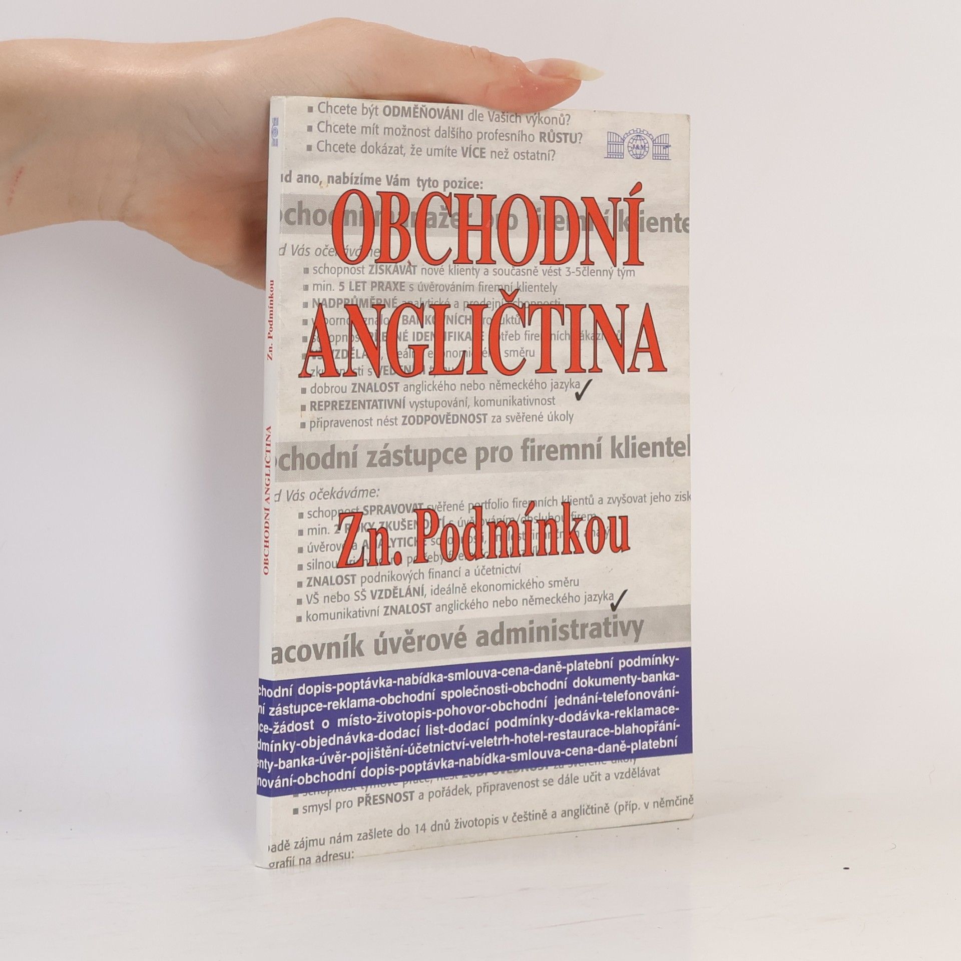 Auteurscollectief Obchodní angličtina : zn. Podmínkou