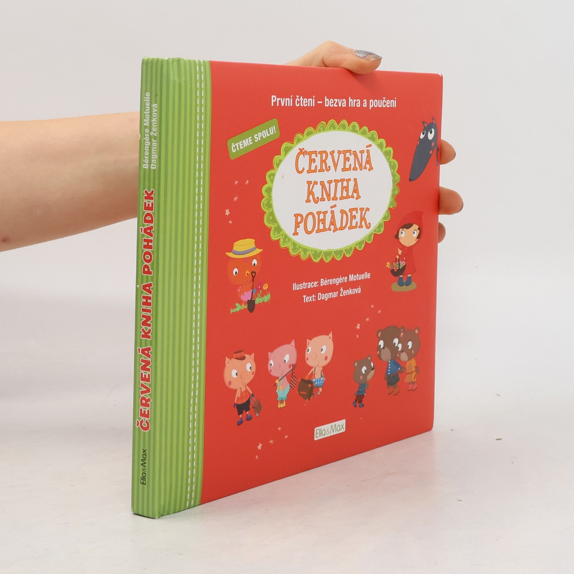 Červená kniha pohádek : první čtení - bezva hra a poučení