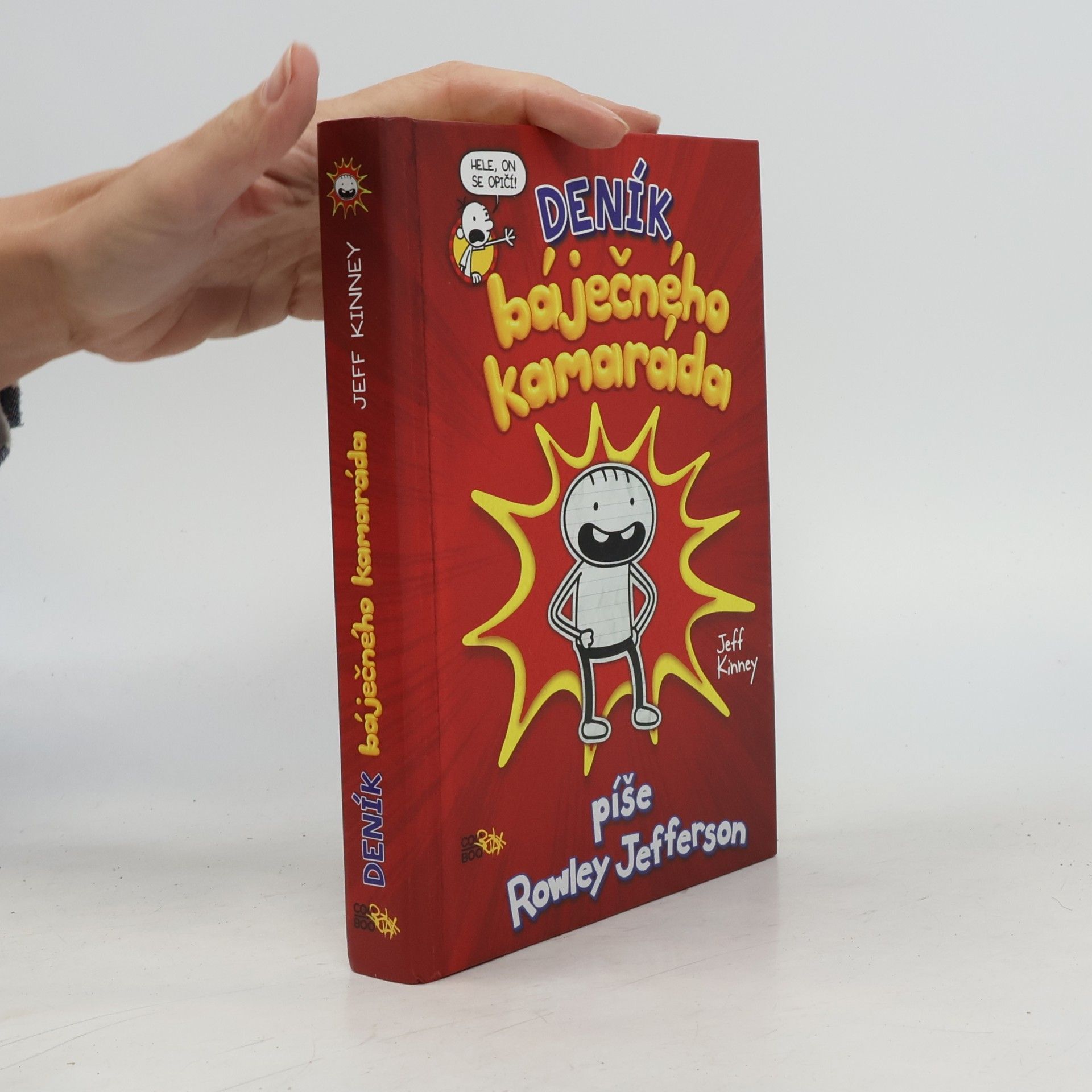 Jeff Kinney Deník báječného kamaráda. Píše Rowley Jefferson