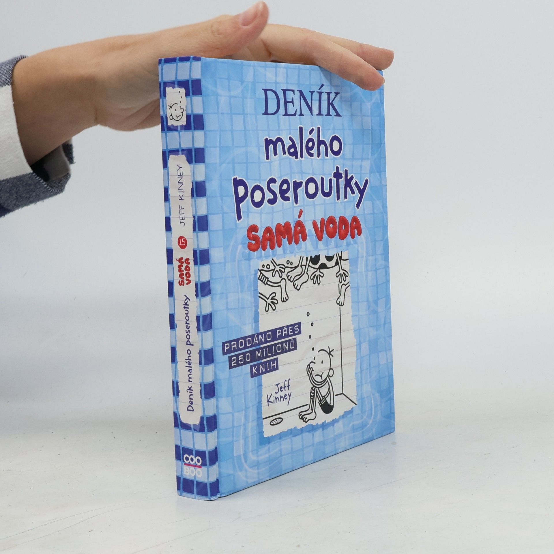 Jeff Kinney Deník malého poseroutky 15. Samá voda
