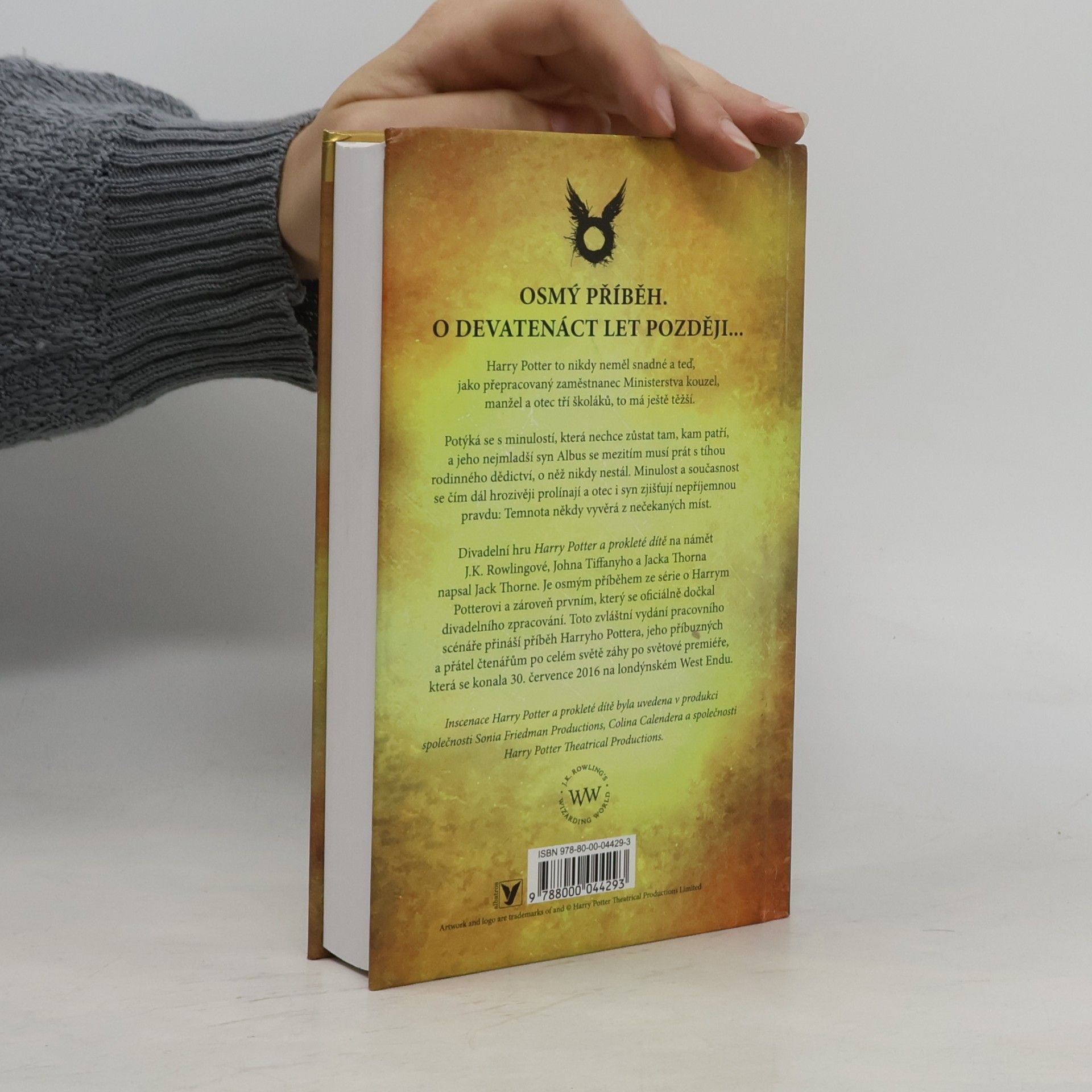 Jack Thorne Harry Potter a prokleté dítě