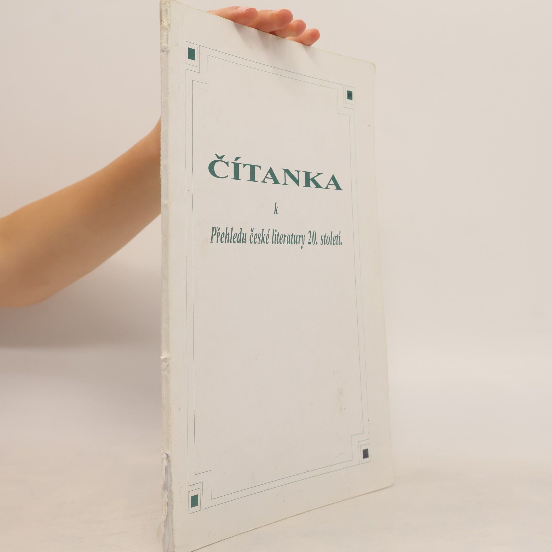 Autorenkollektiv Čítanka k přehledu české literatury 20. století.