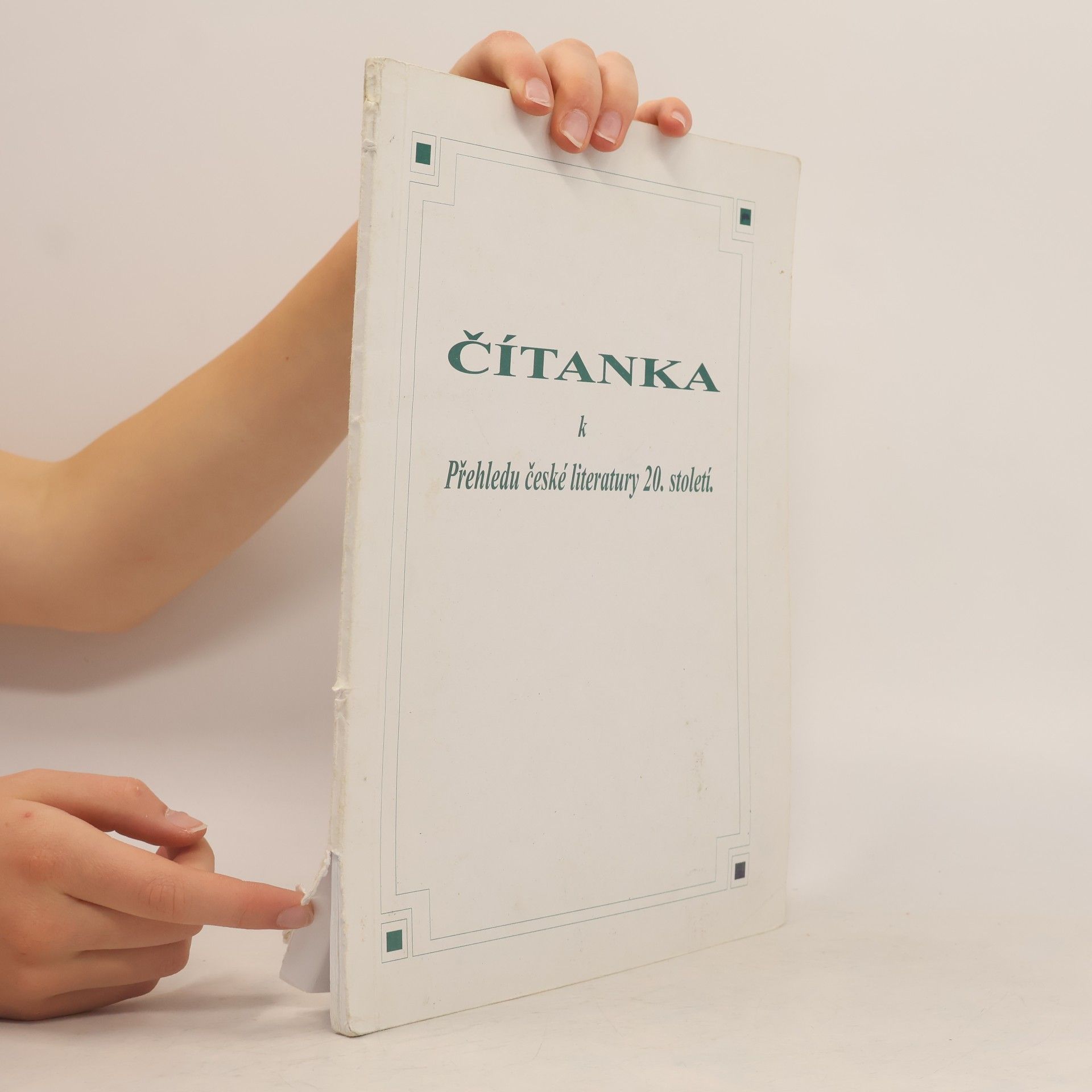 Autorenkollektiv Čítanka k přehledu české literatury 20. století.