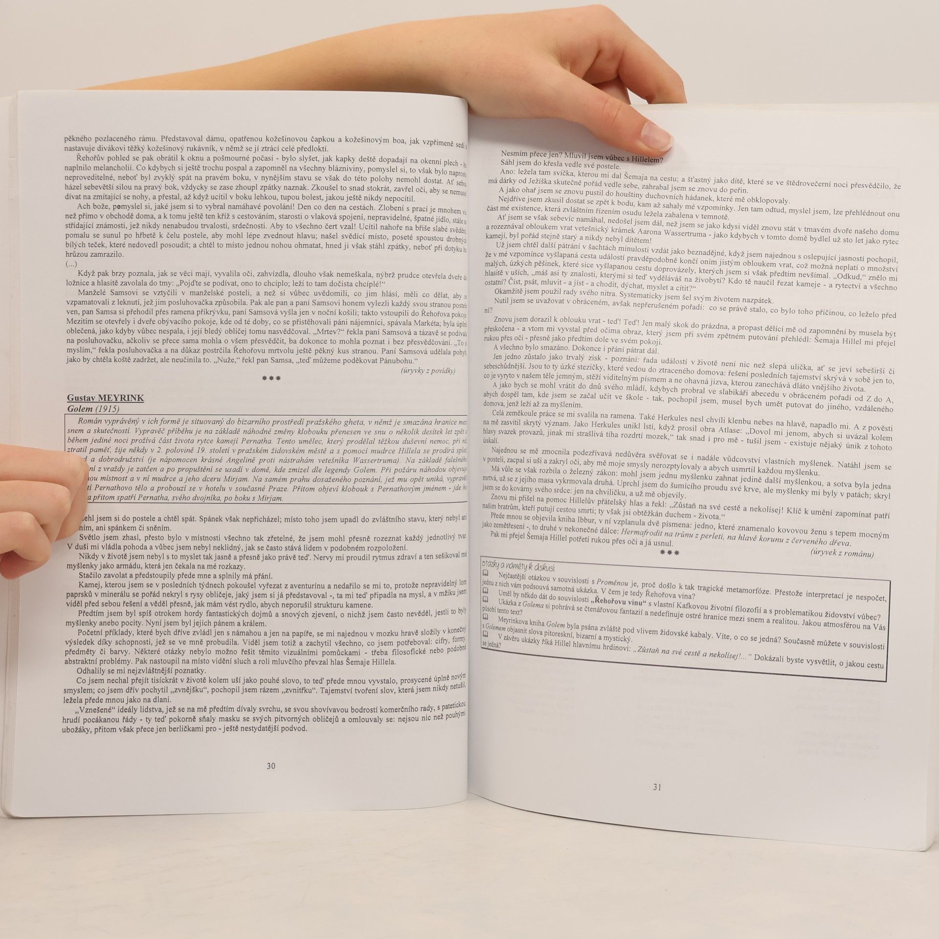 Autorenkollektiv Čítanka k přehledu české literatury 20. století.