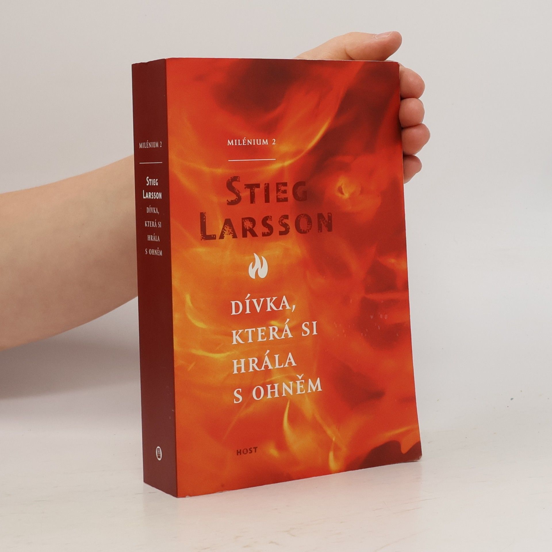 Stieg Larsson Dívka, která si hrála s ohněm