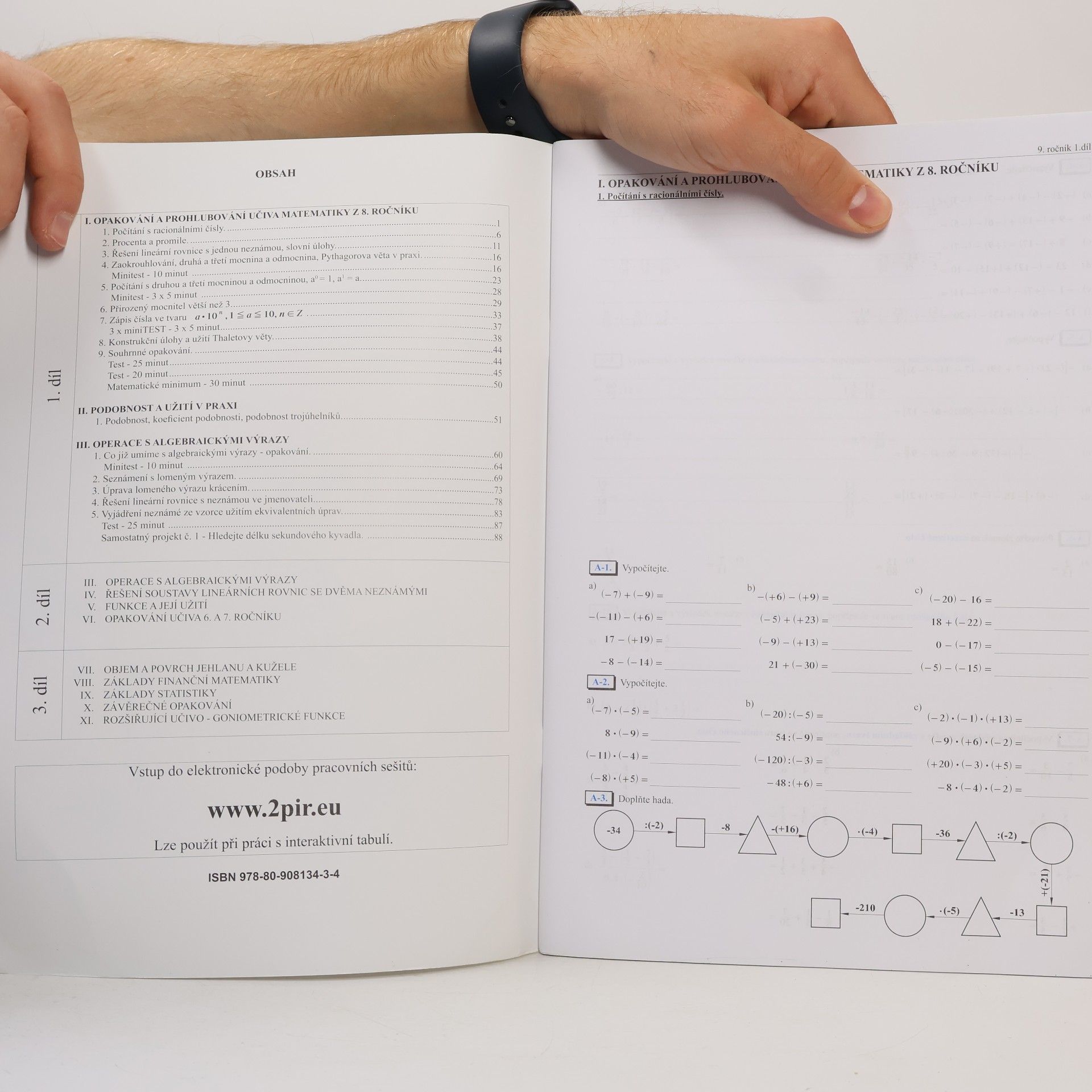 Slavomír Kočí Matematika 9. ročník 1. díl