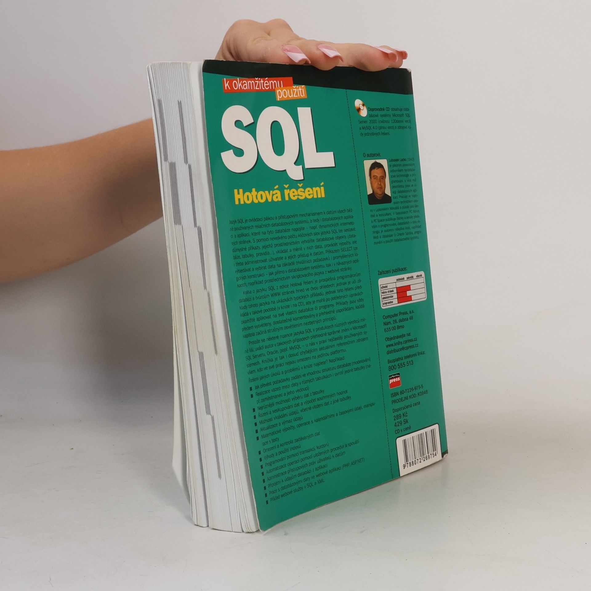 Ľuboslav Lacko SQL: Hotová řešení