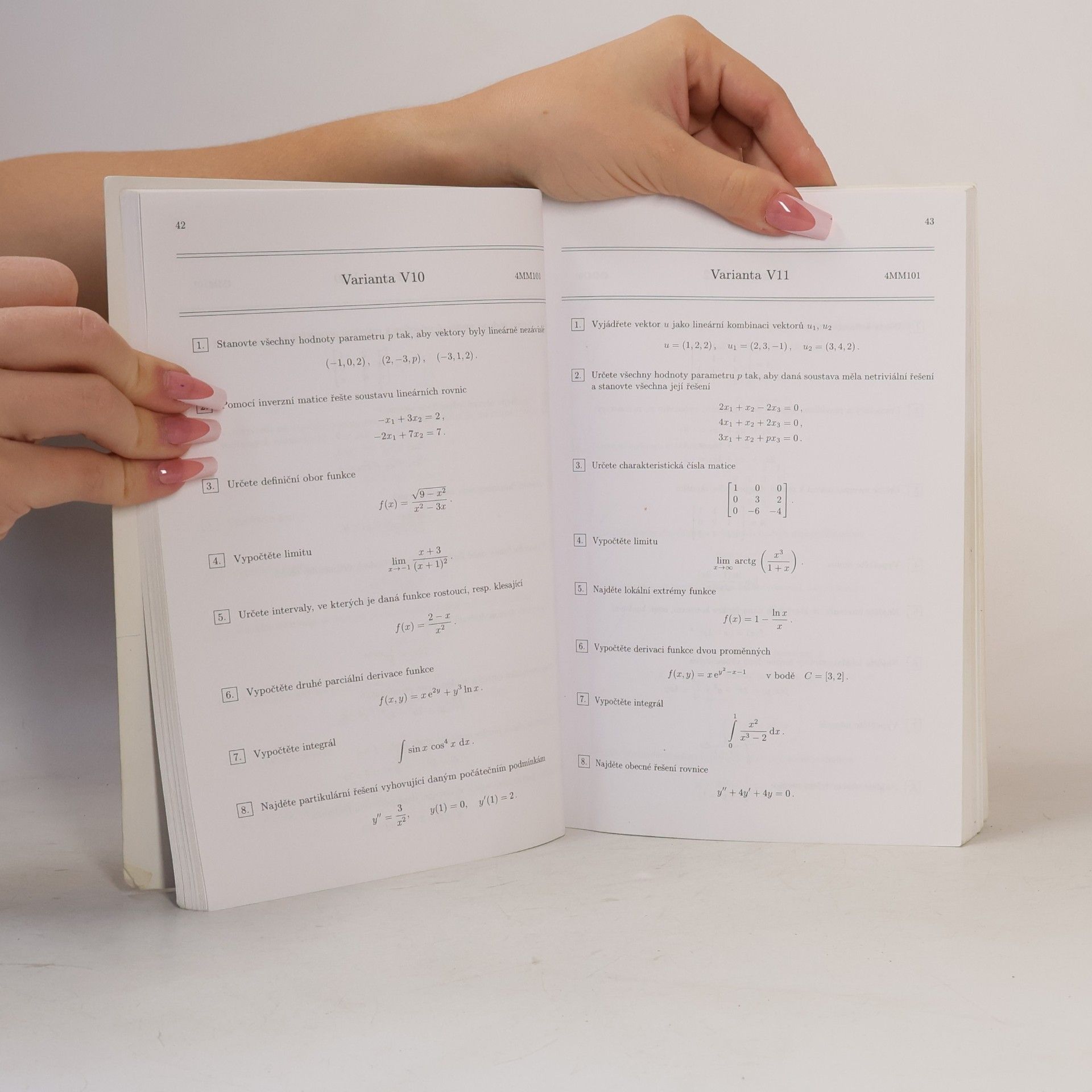 Irena Sýkorová Matematika. Testy pro přípravu k bakalářským zkouškám na VŠE
