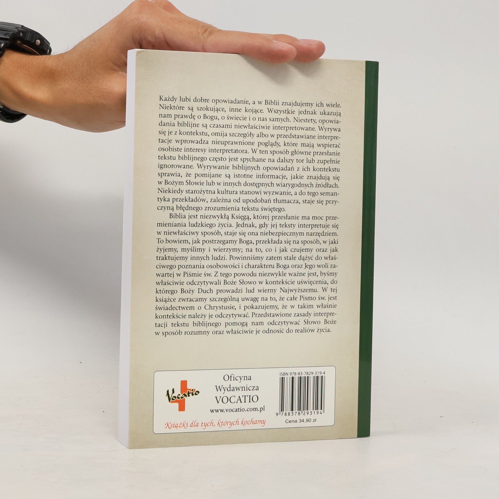 Eric J. Bargerhuff Opowiadania biblijne, które wyrwane z kontekstu są często błędnie interpretowane