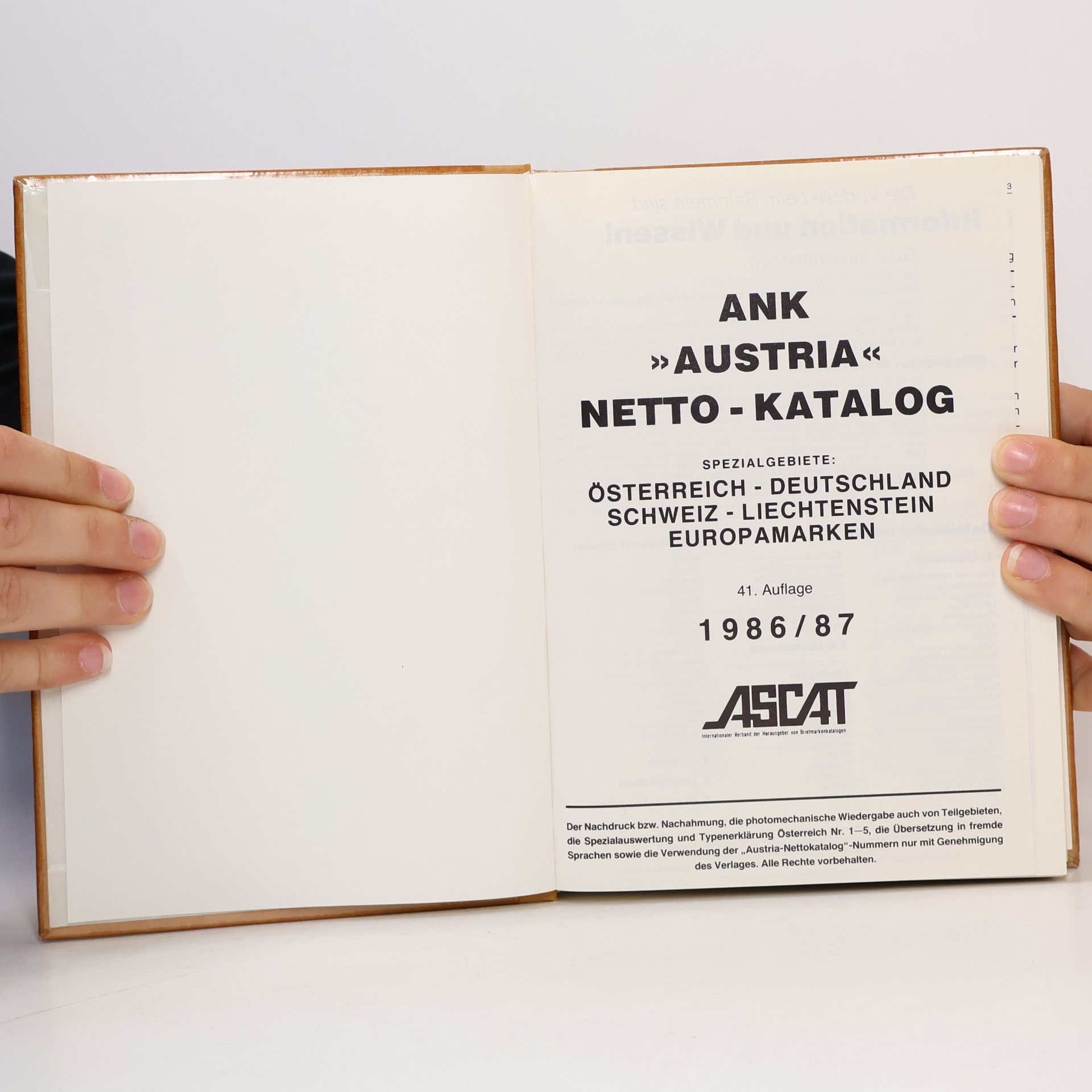 kolektiv Netto Marktpreis Katalog 1986/87