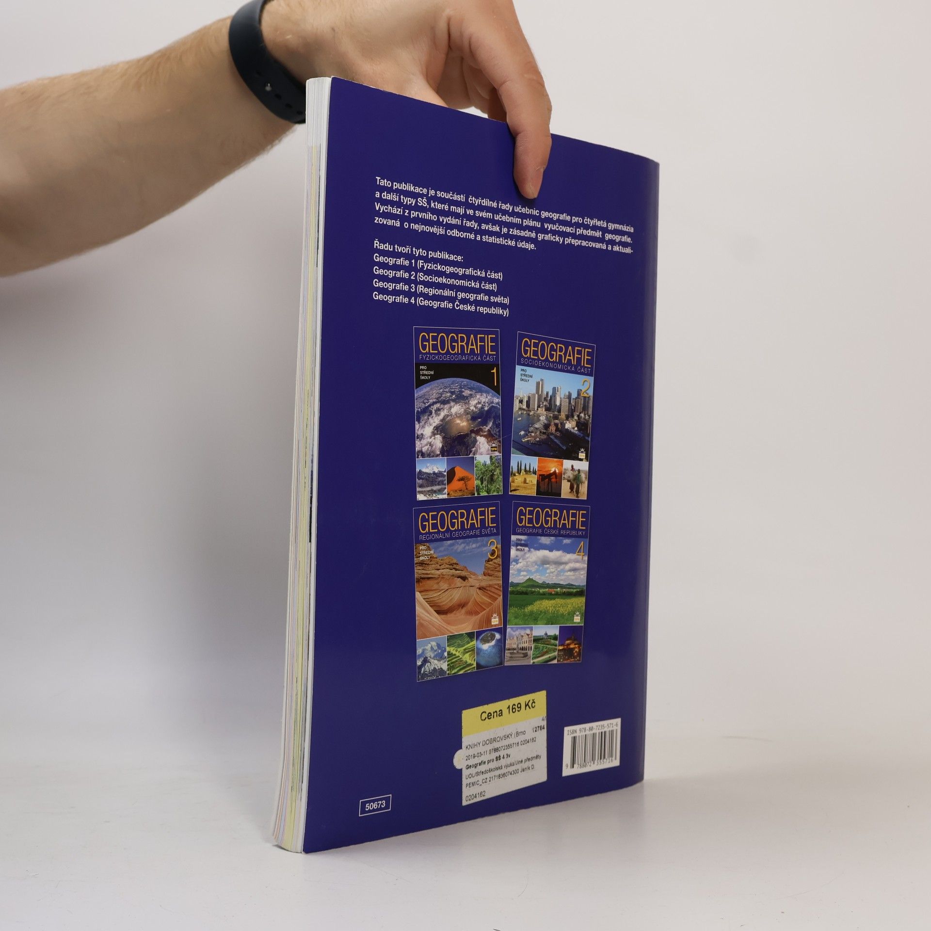 Jiří Kastner Geografie 4 : geografie České republiky: Pro střední školy