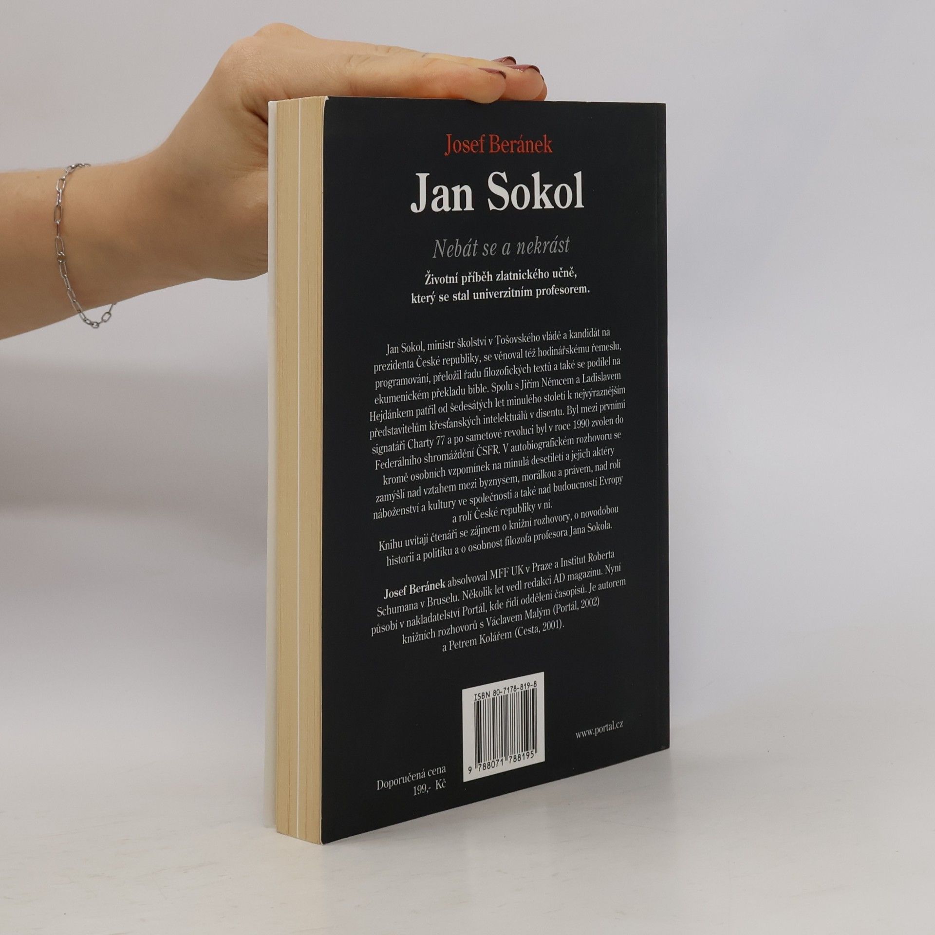 Jan Sokol Jan Sokol: nebát se a nekrást