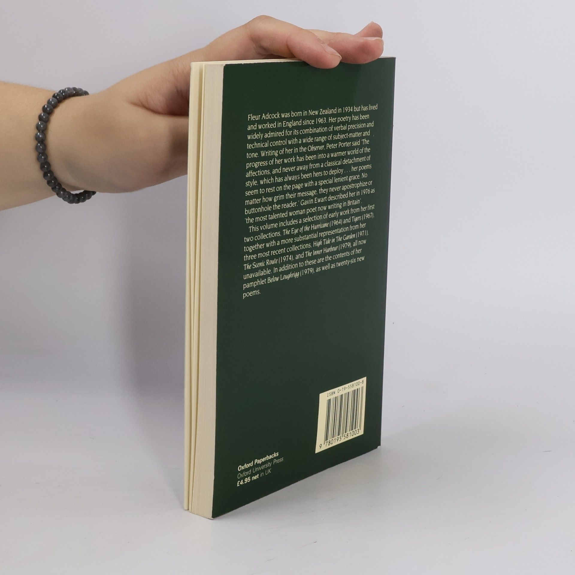 Fleur Adcock Oxford Poets: Selected Poems