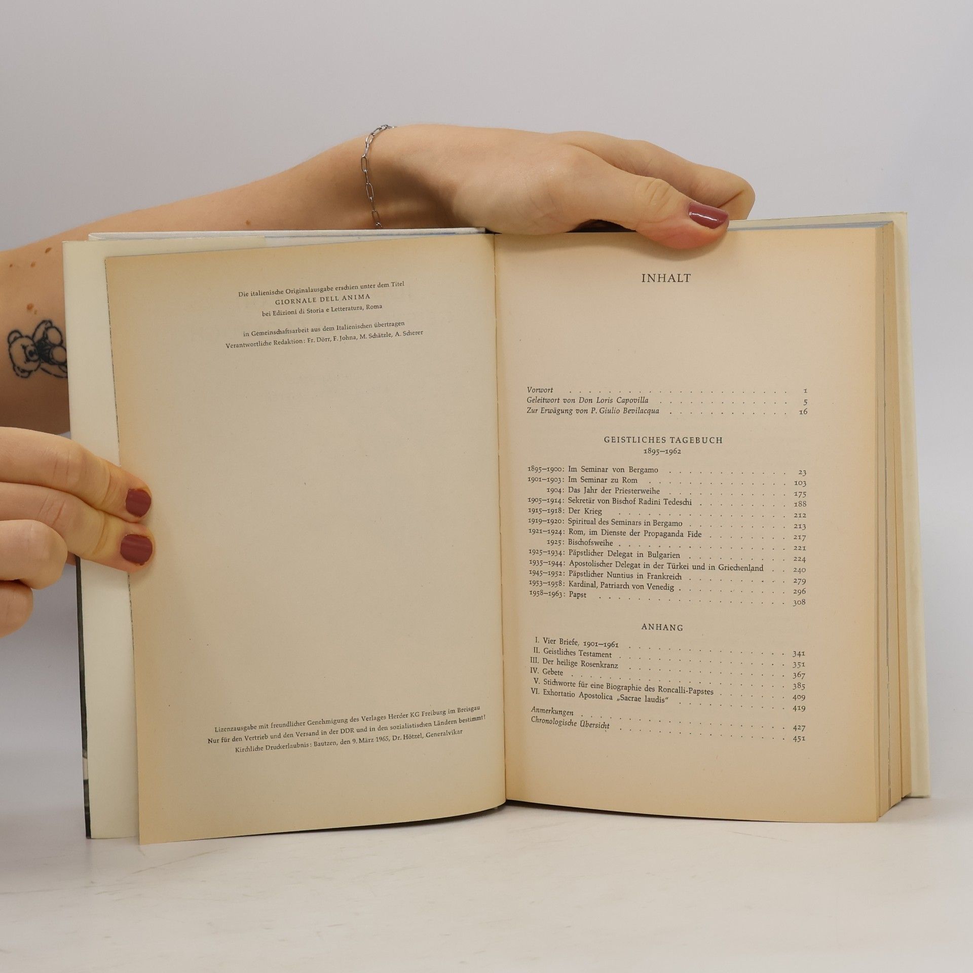 Kolektív autorov Johannes XXIII. Geistliches Tagebuch