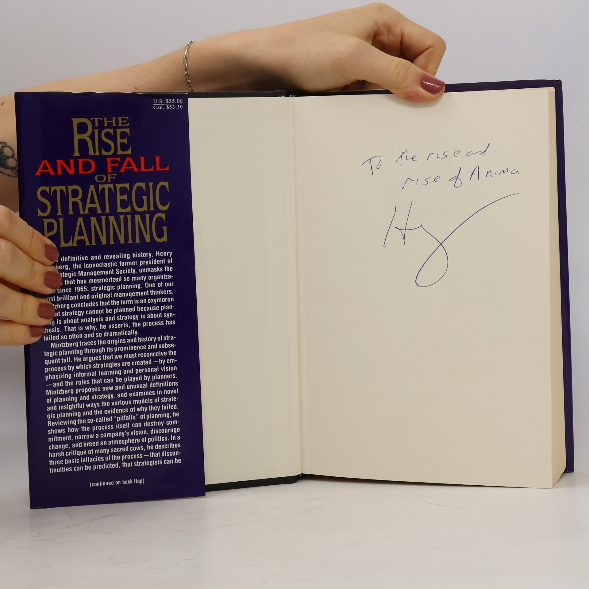 Henry Mintzberg The Rise and Fall of Strategic Planning