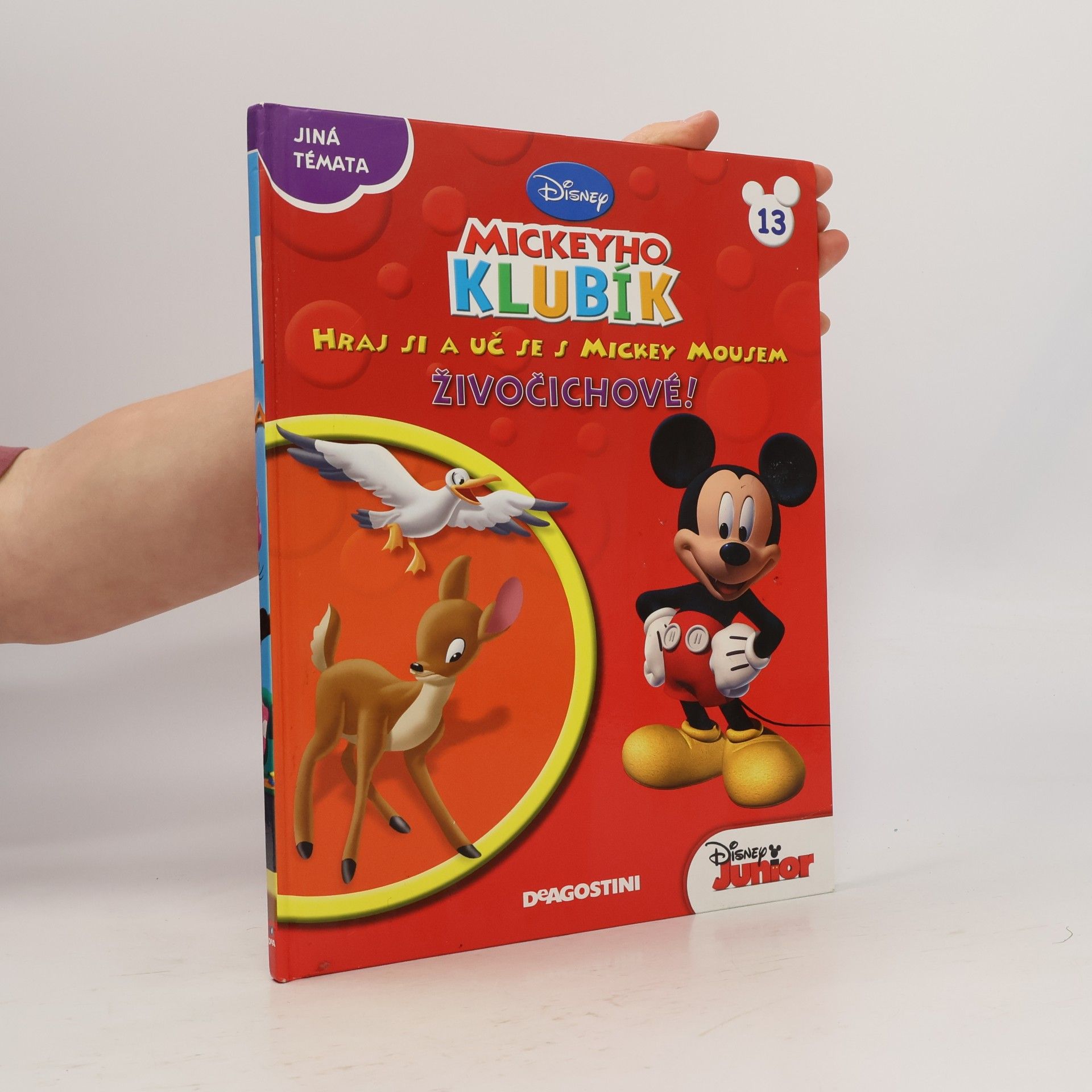 Kolektiv autorů Mickeyho klubík. Hraj si a uč se s Mickey Mousem 13. Živočichové!