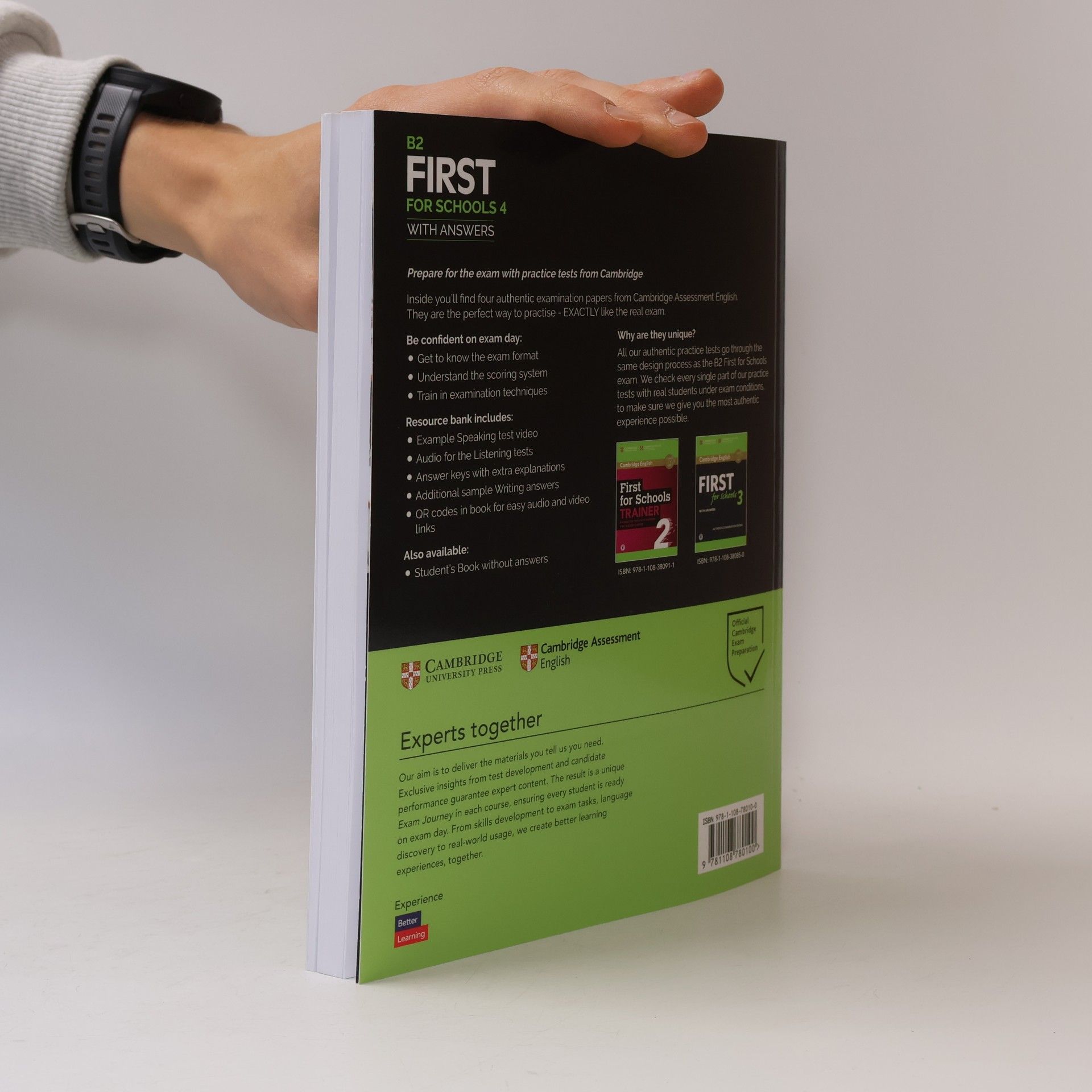 Autorenkollektiv B2 First for Schools 4 Student's Book with Answers with Audio with Resource Bank